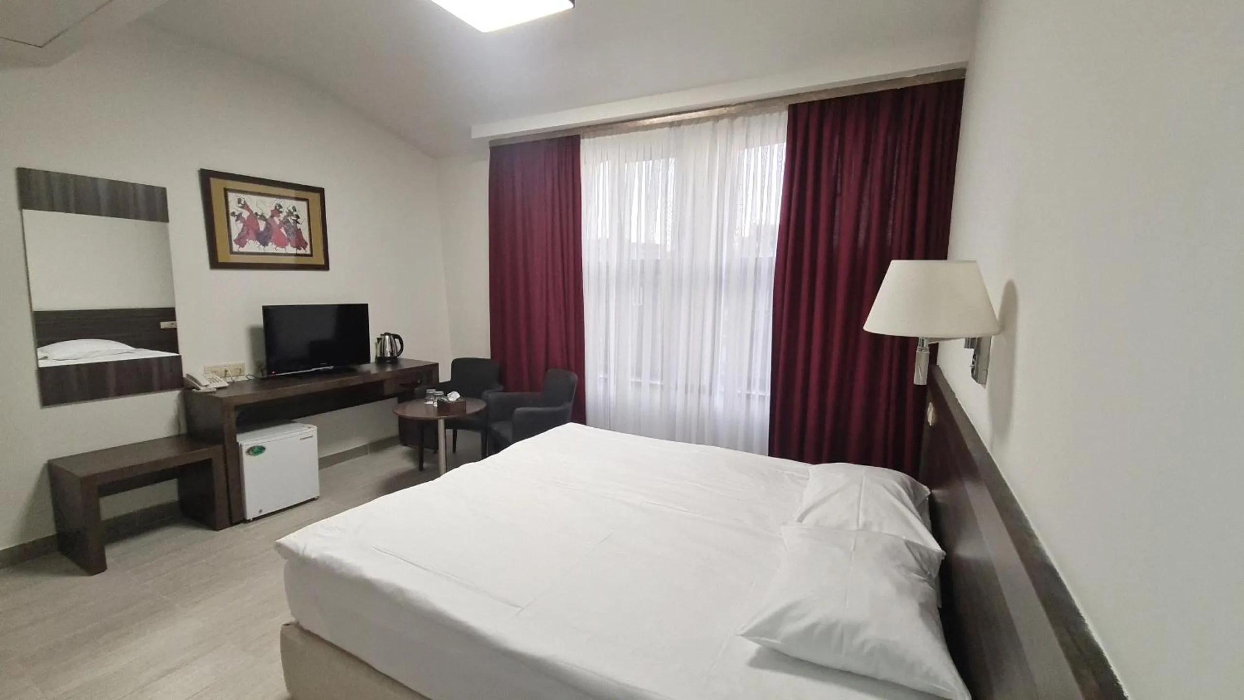 Bed in Yerevan Deluxe Hotel