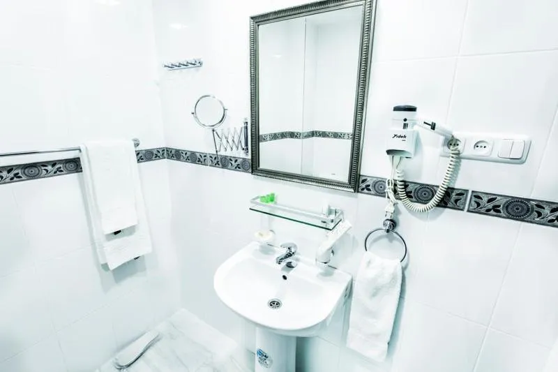 Shower in Yerevan Deluxe Hotel