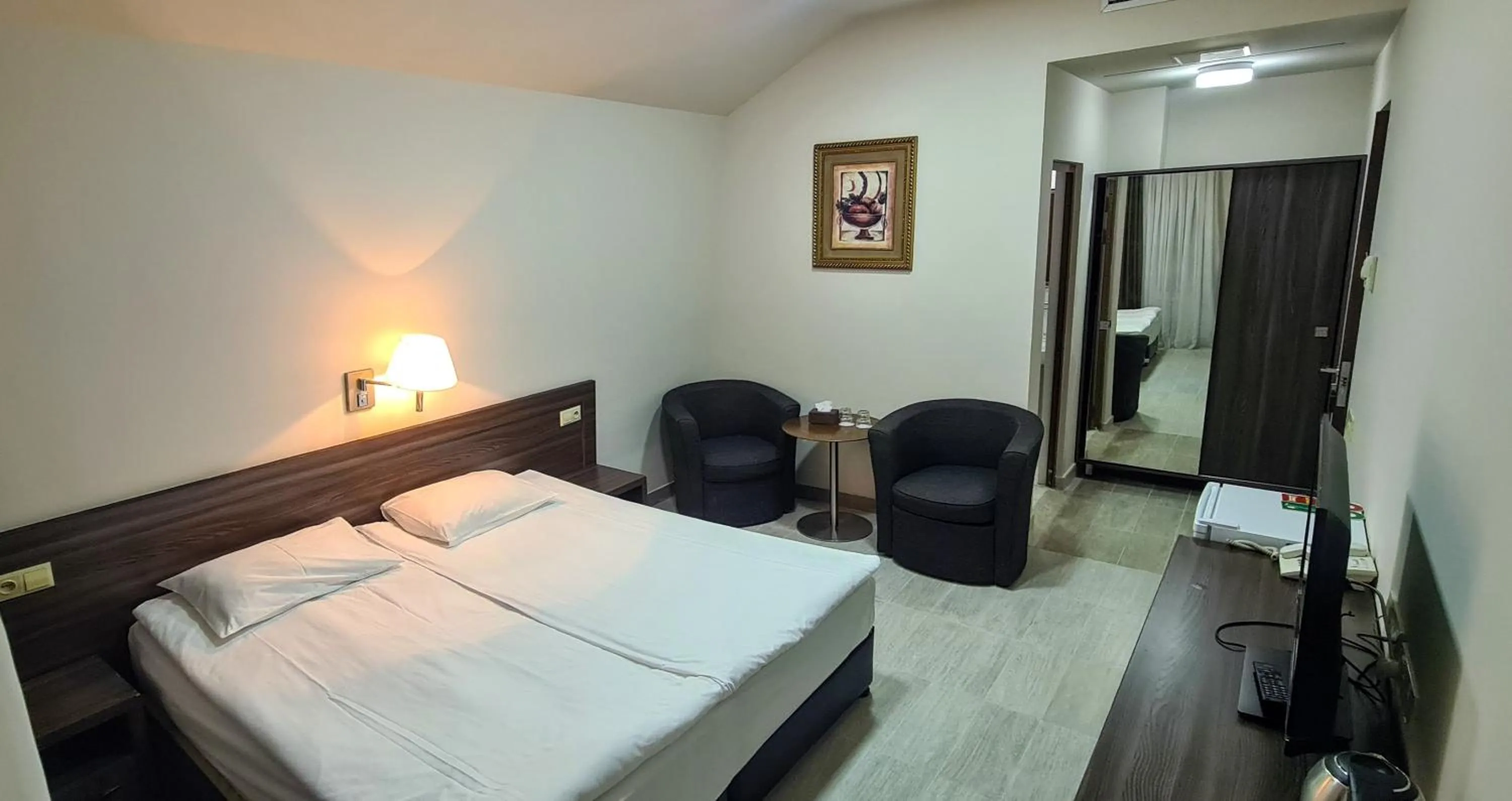 Bed in Yerevan Deluxe Hotel