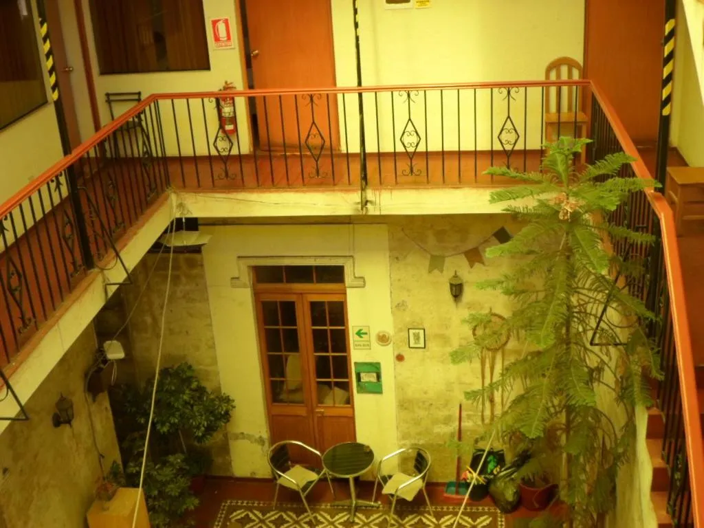 Patio in Hotel La Posada de Ugarte