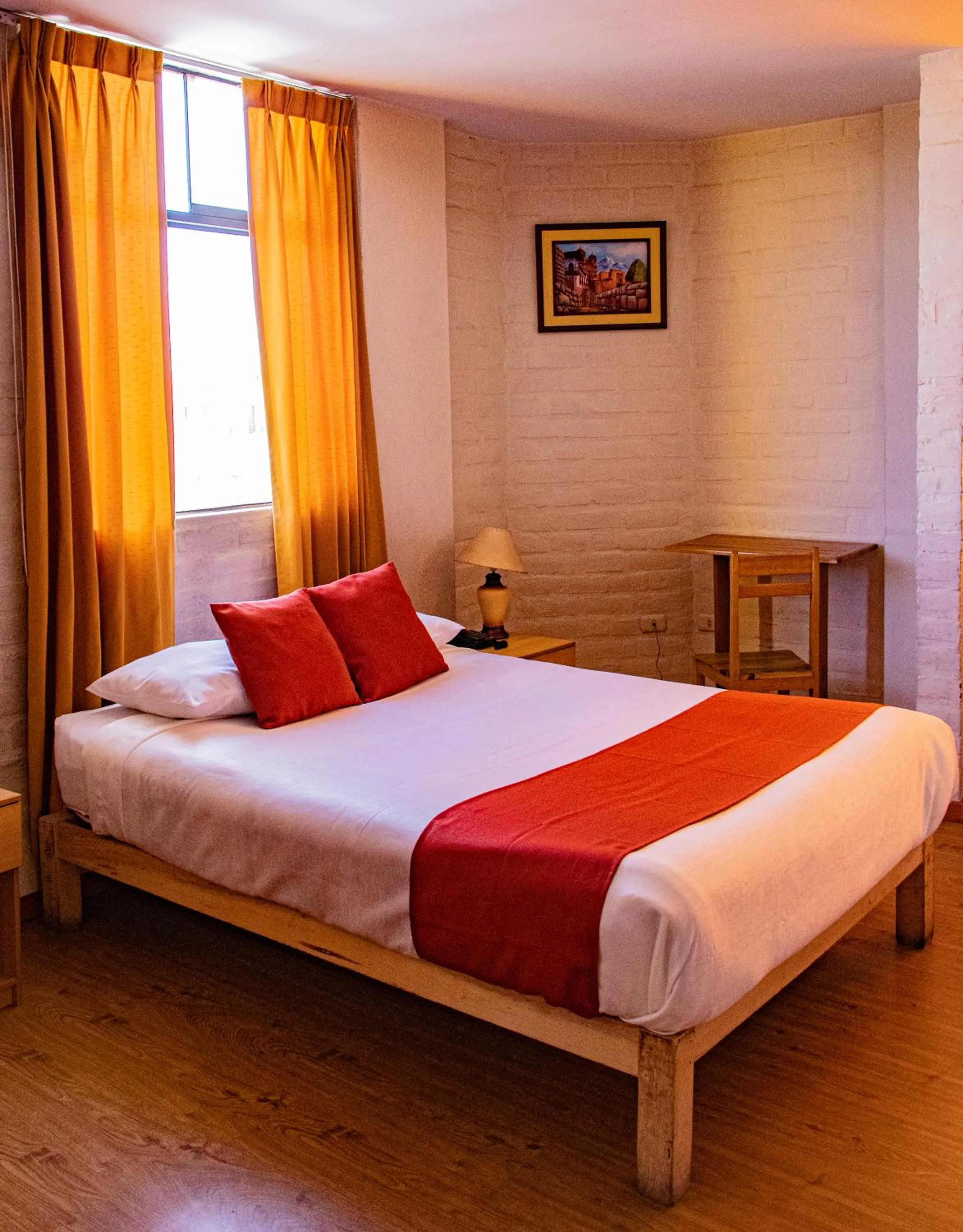 Bed in Hotel La Posada de Ugarte