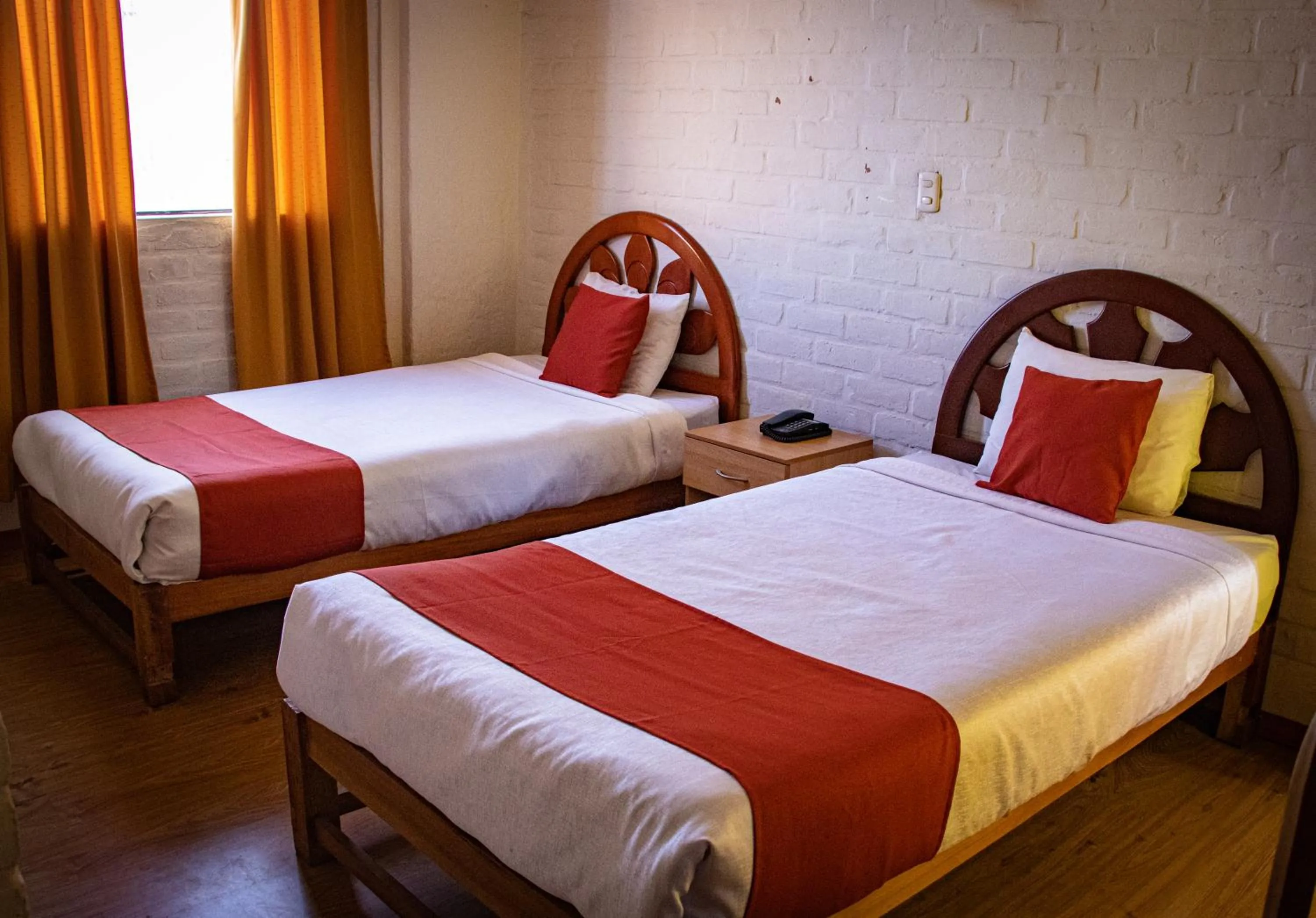 Bed in Hotel La Posada de Ugarte