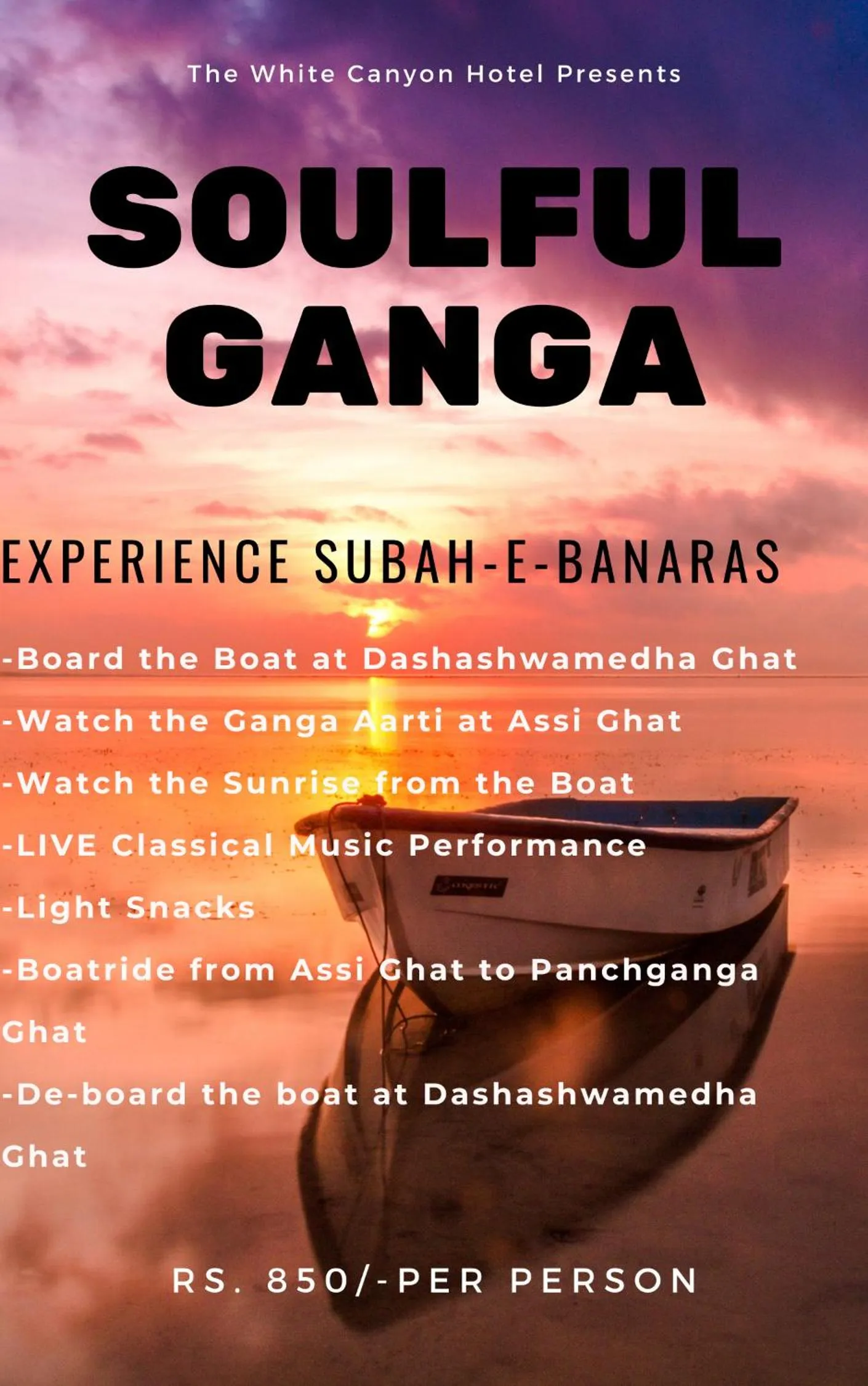 Text overlay in The White Canyon