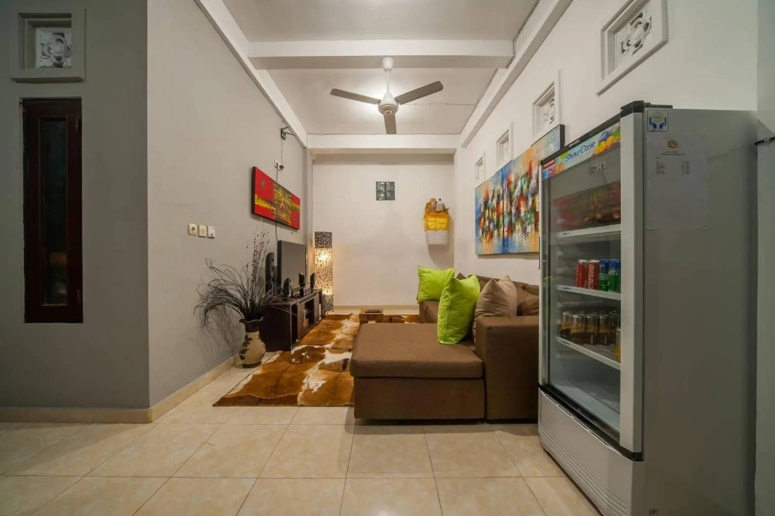 Living room in Umah DiTebe Canggu