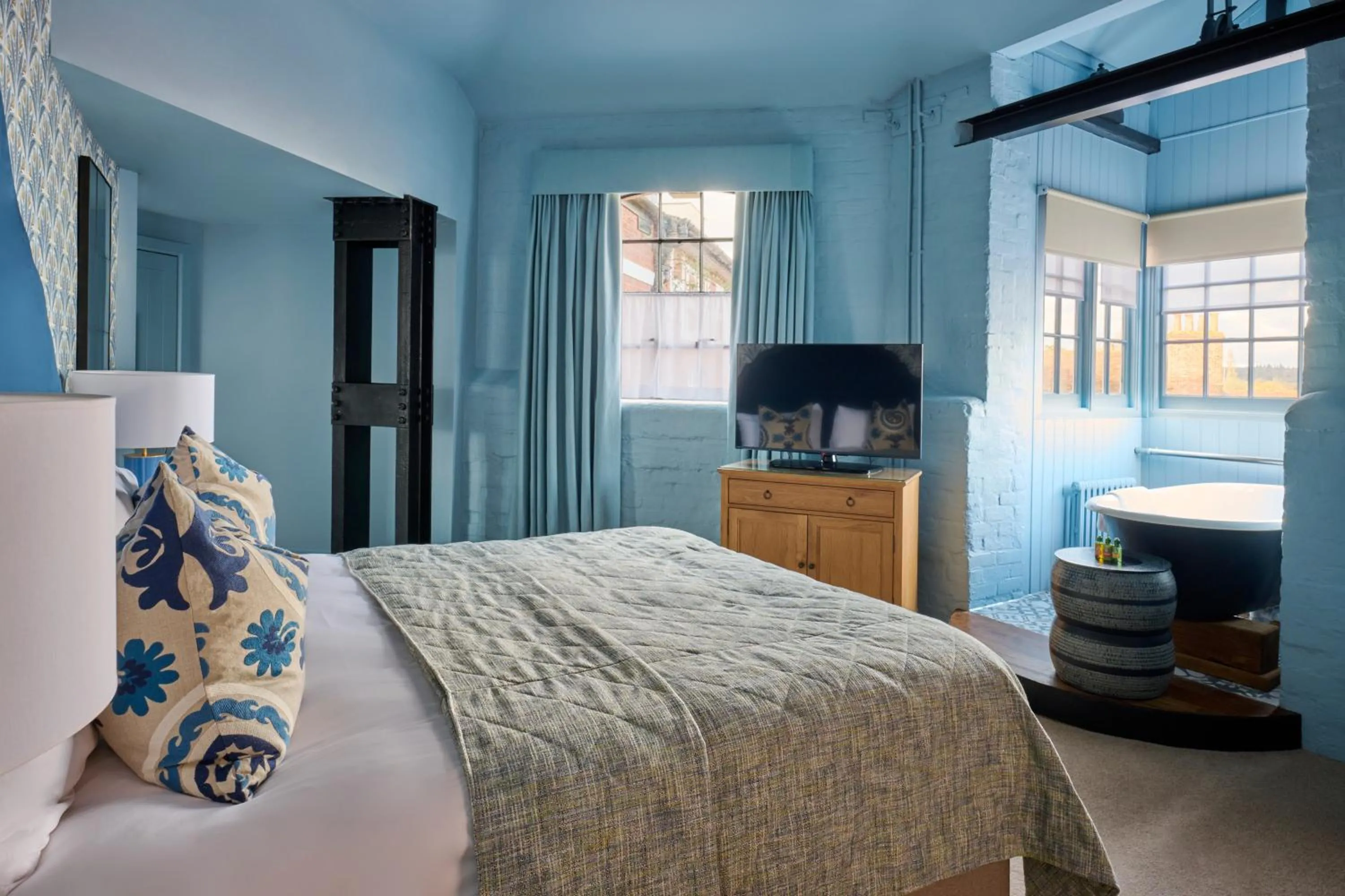 Bed in Hotel du Vin Henley