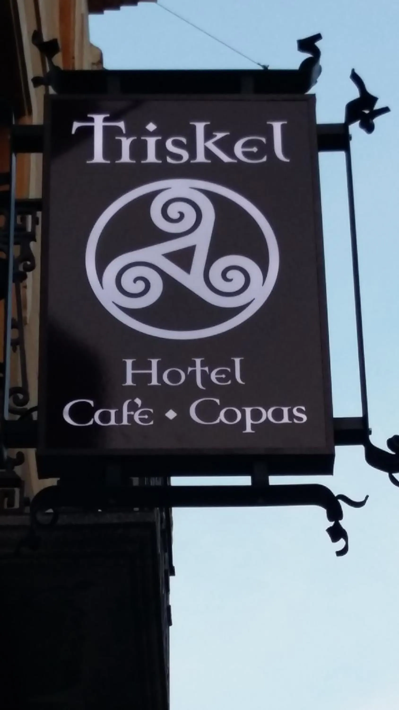 Property logo or sign in Hotel Triskel