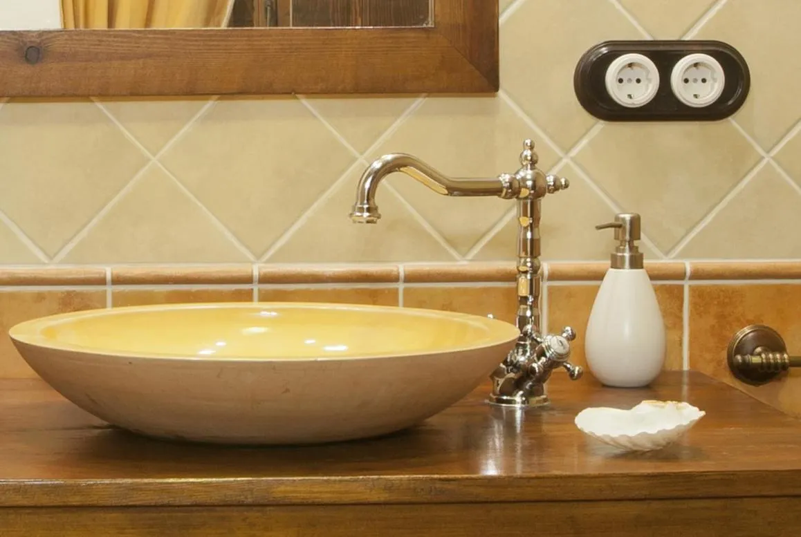 Bathroom in Hotel Triskel