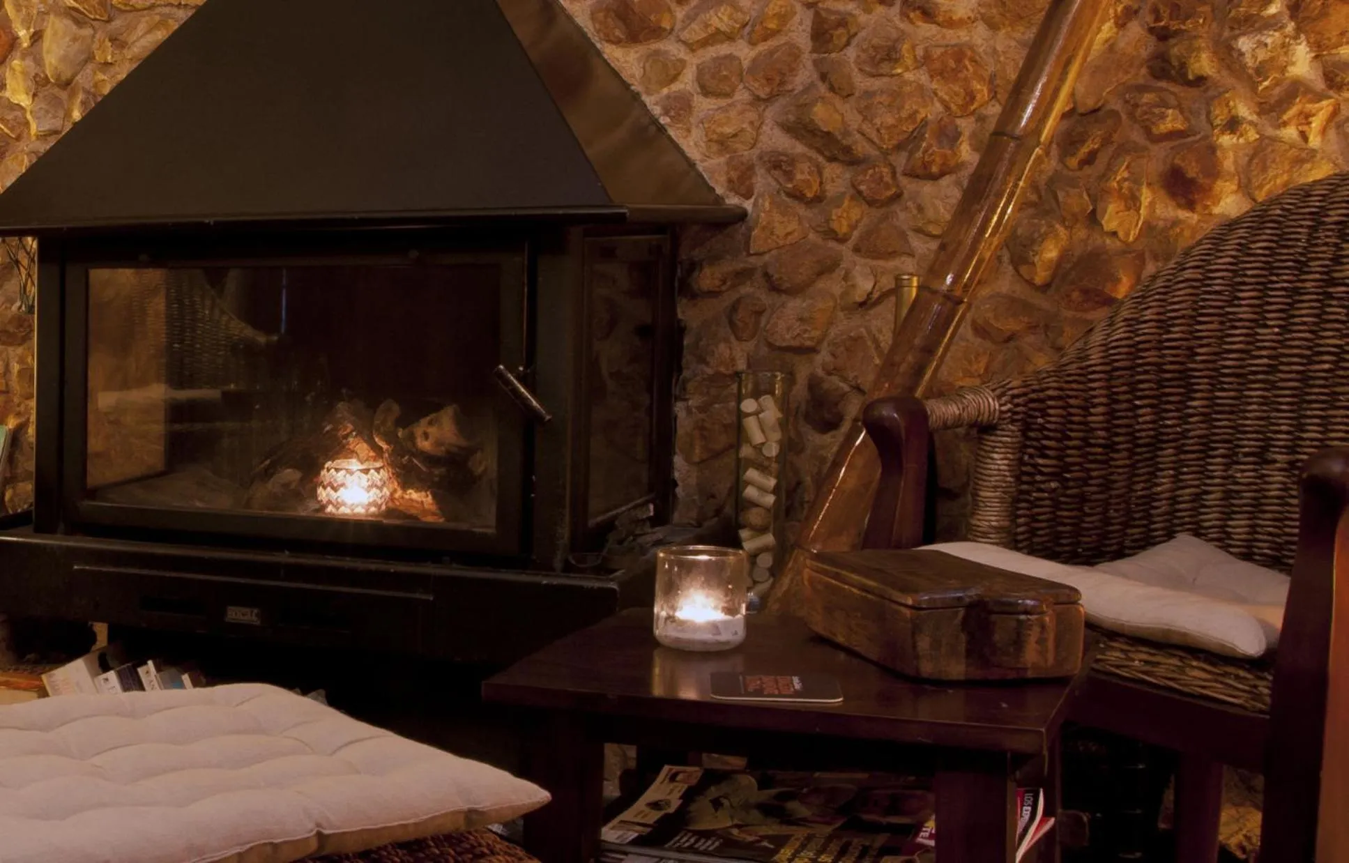 Lobby or reception in Hotel Triskel