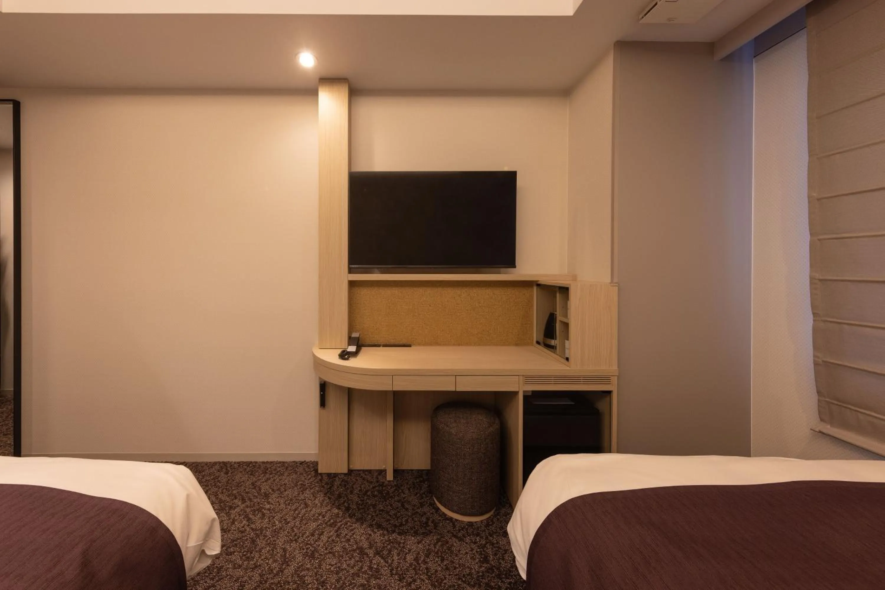 Bed in Hotel Granbinario Komatsu