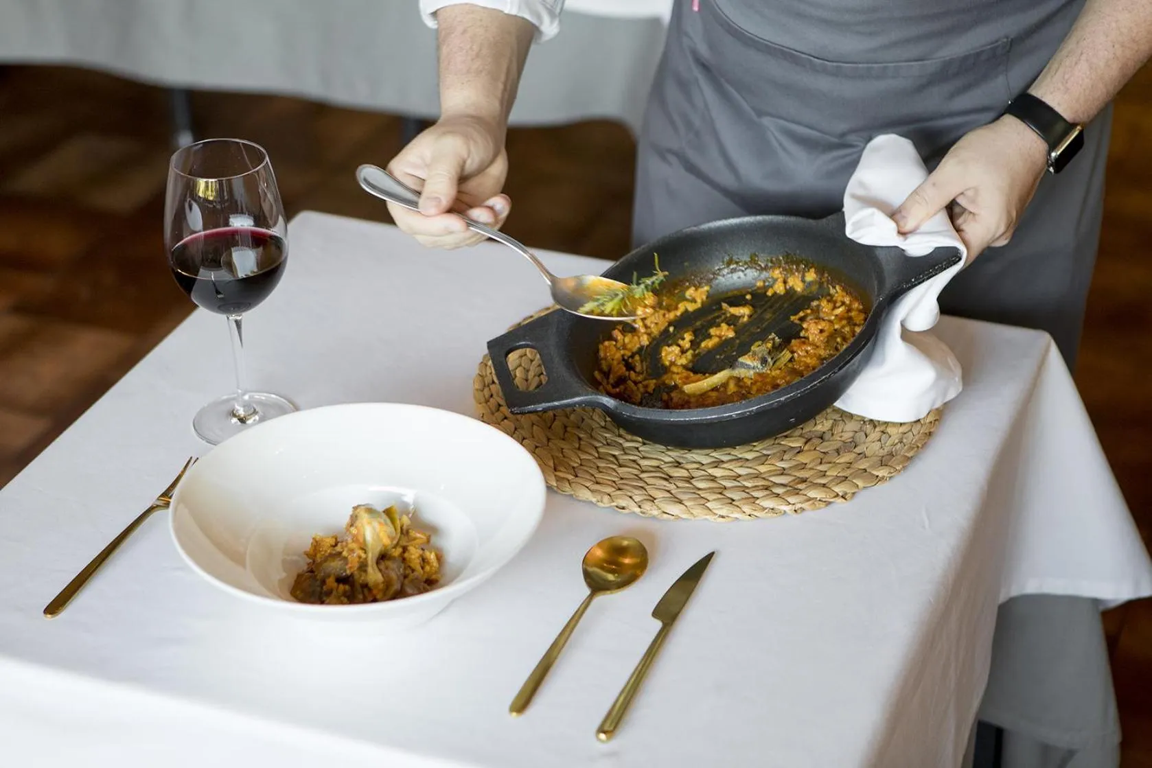 Food and drinks in Hotel La Fonda De La Estación