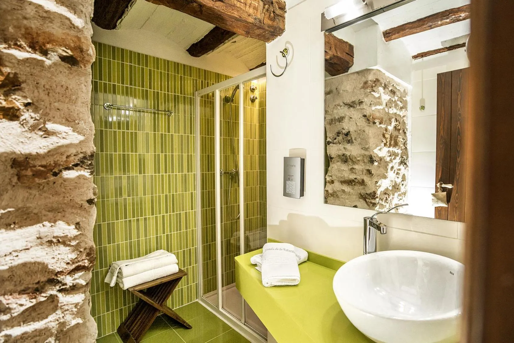 Bathroom in Hotel La Fonda De La Estación