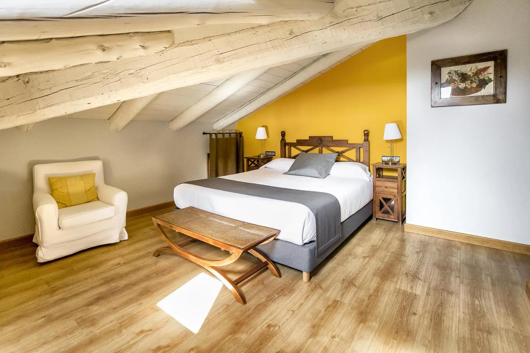 Bedroom, Bed in Hotel La Fonda De La Estación