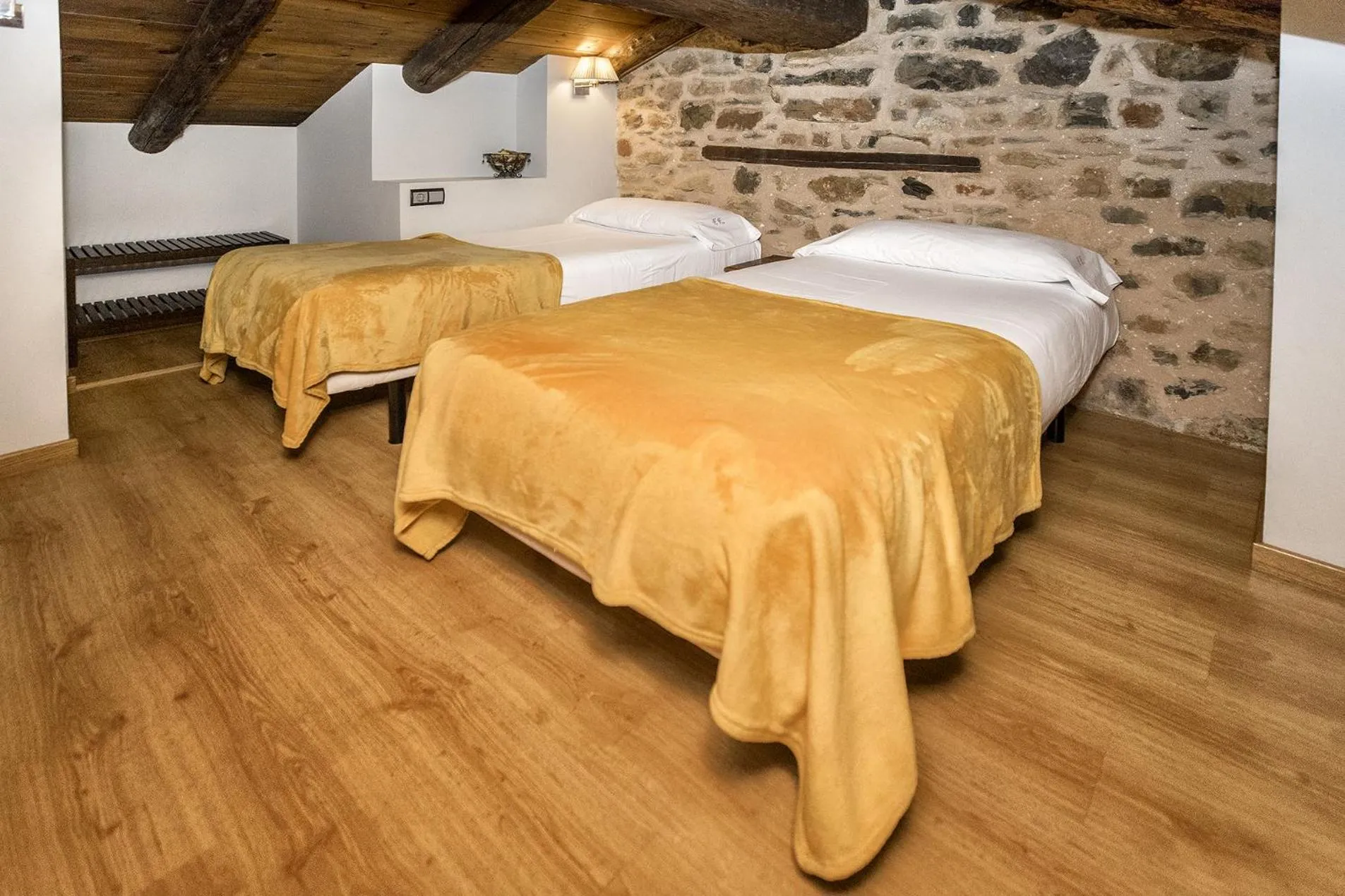 Bedroom, Bed in Hotel La Fonda De La Estación