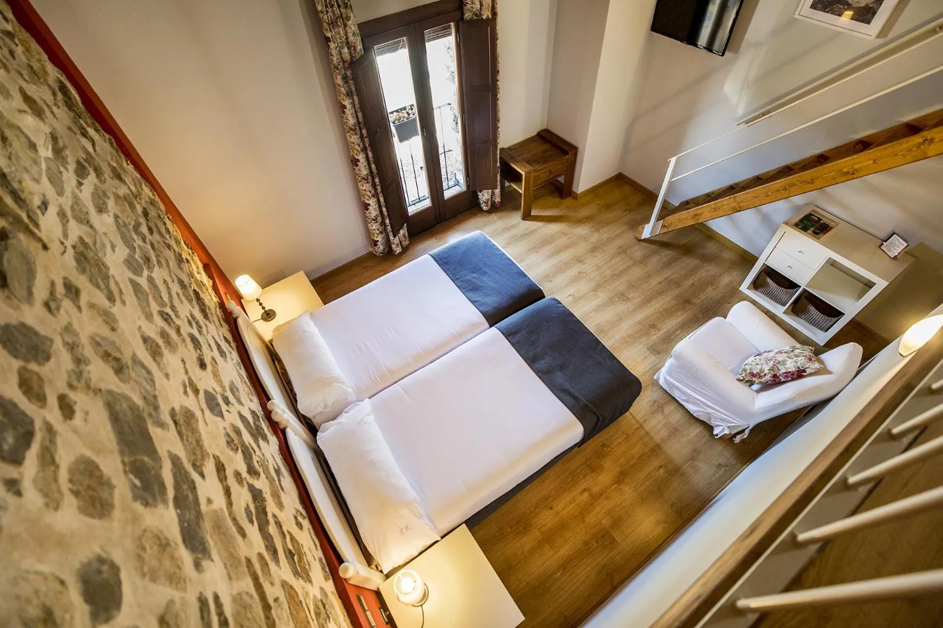 Bedroom, Bed in Hotel La Fonda De La Estación