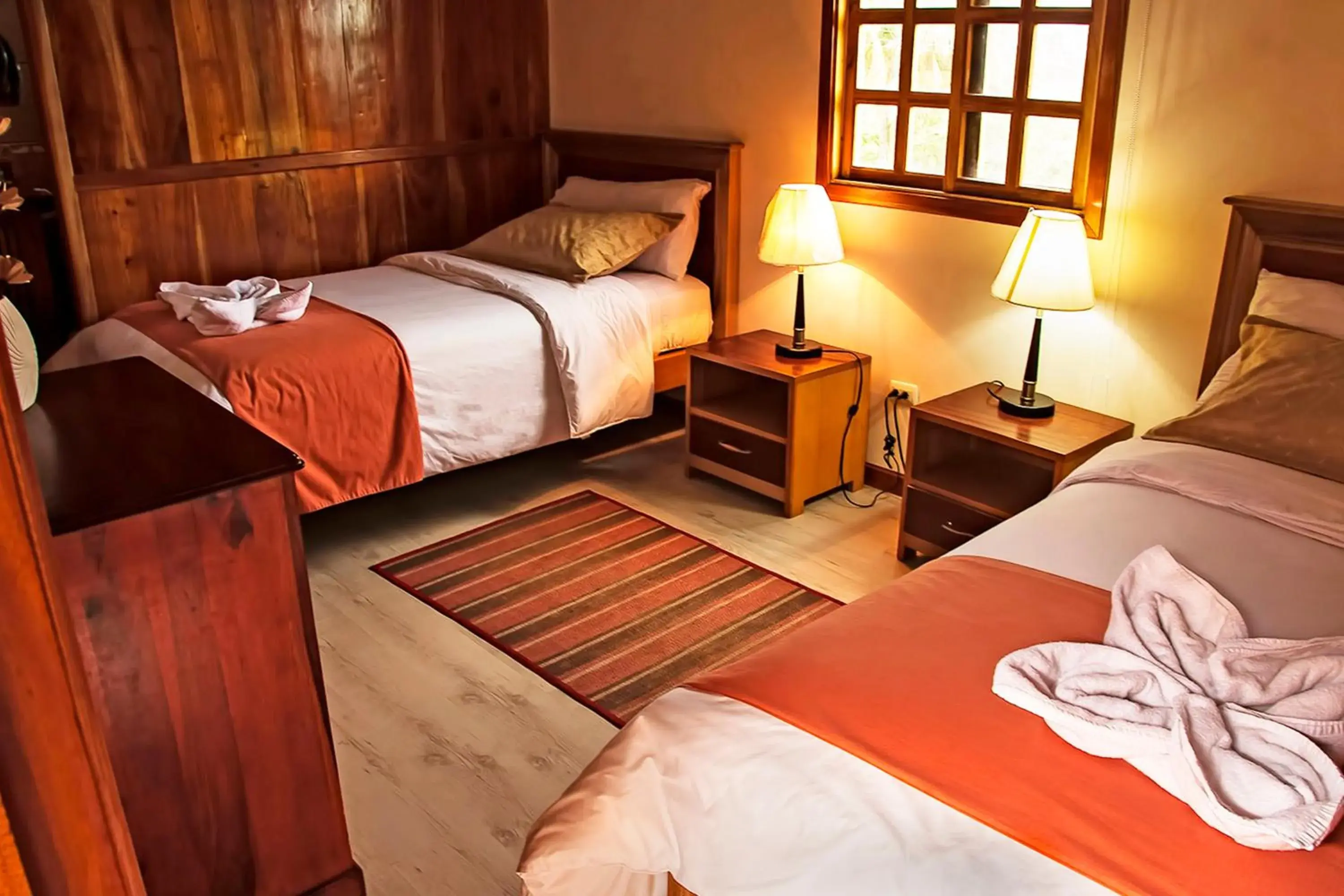 Twin Room in The Wooden House Hotel Twin Room in The Wooden House Hotel