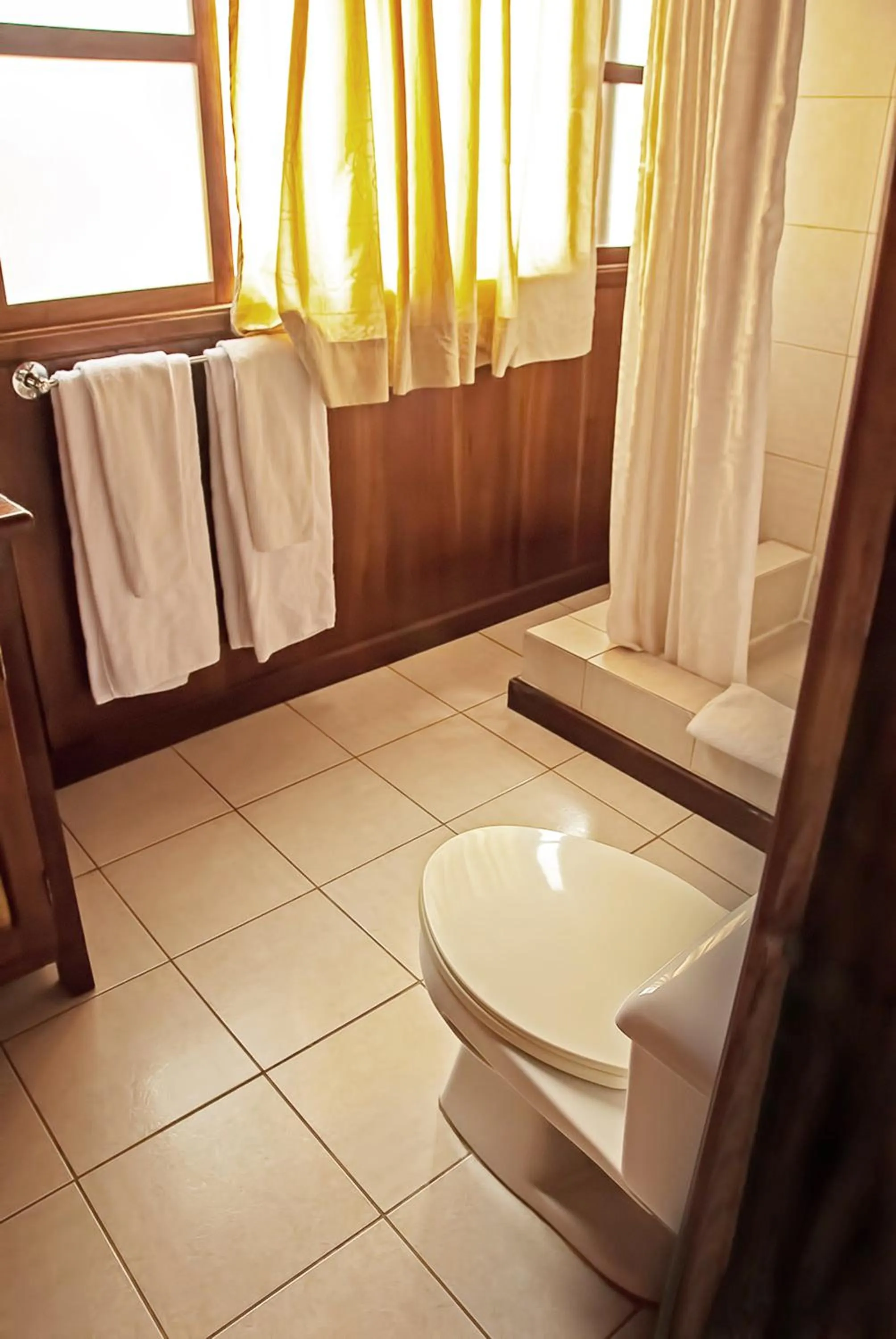 Bathroom in The Wooden House Hotel