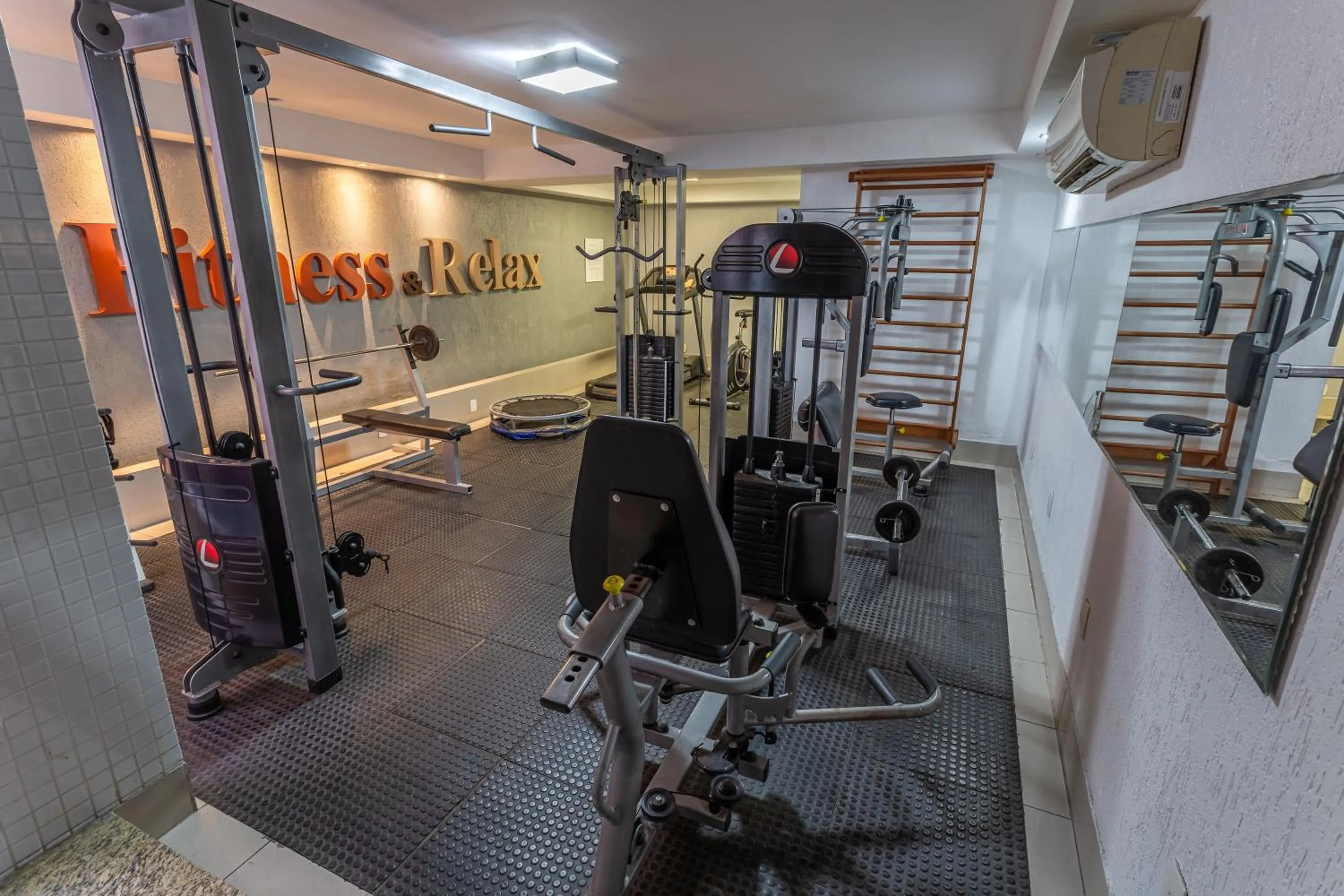 Fitness centre/facilities in Hotel Village Premium Joao Pessoa