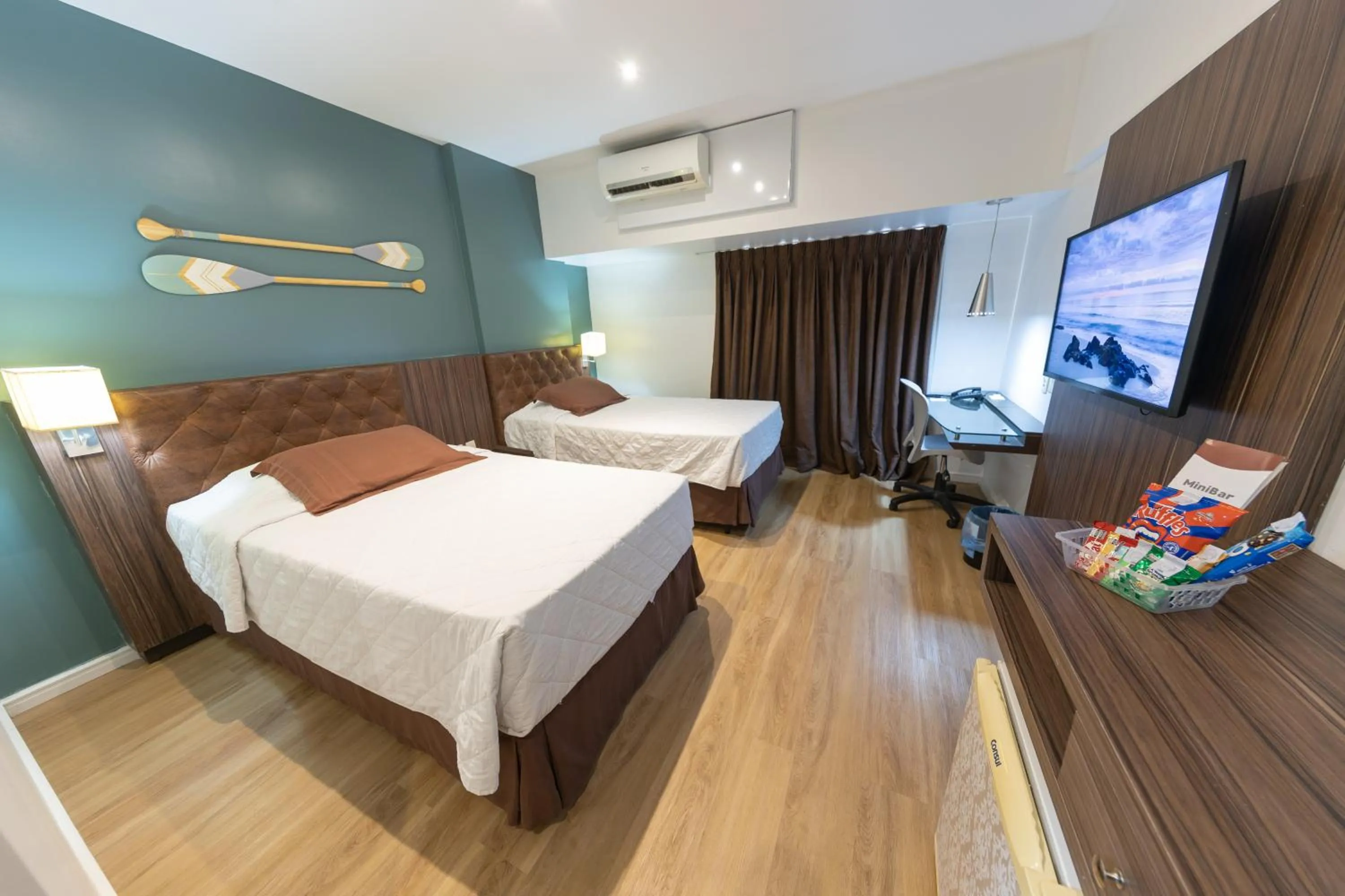 Bed in Hotel Village Premium Joao Pessoa