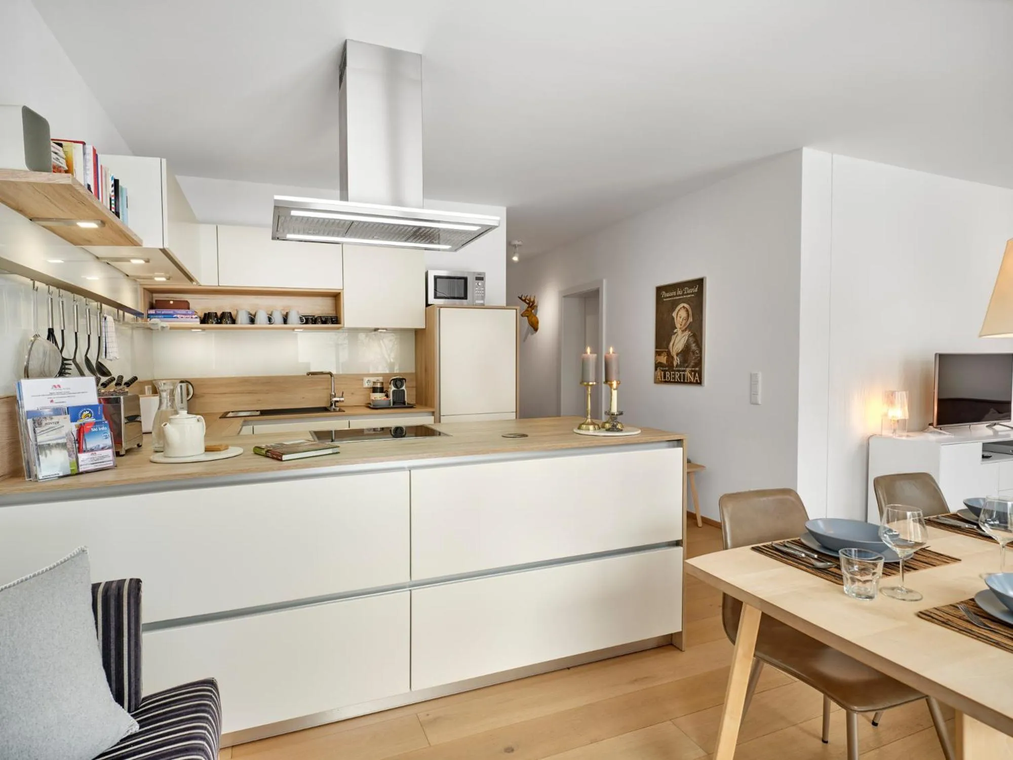 Kitchen or kitchenette in Sonnenhaus Schladming Dachstein