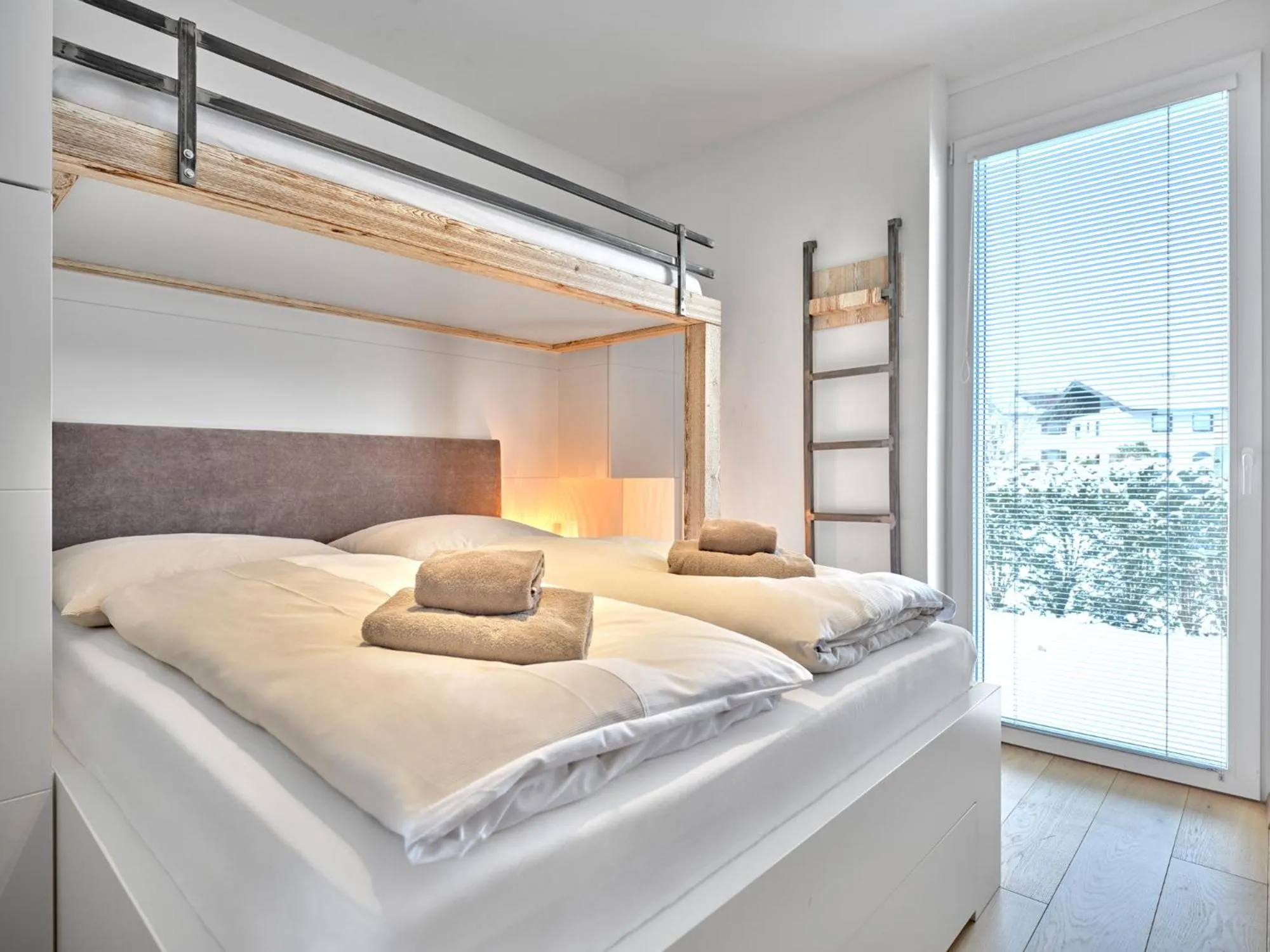 Bedroom, Bed in Sonnenhaus Schladming Dachstein