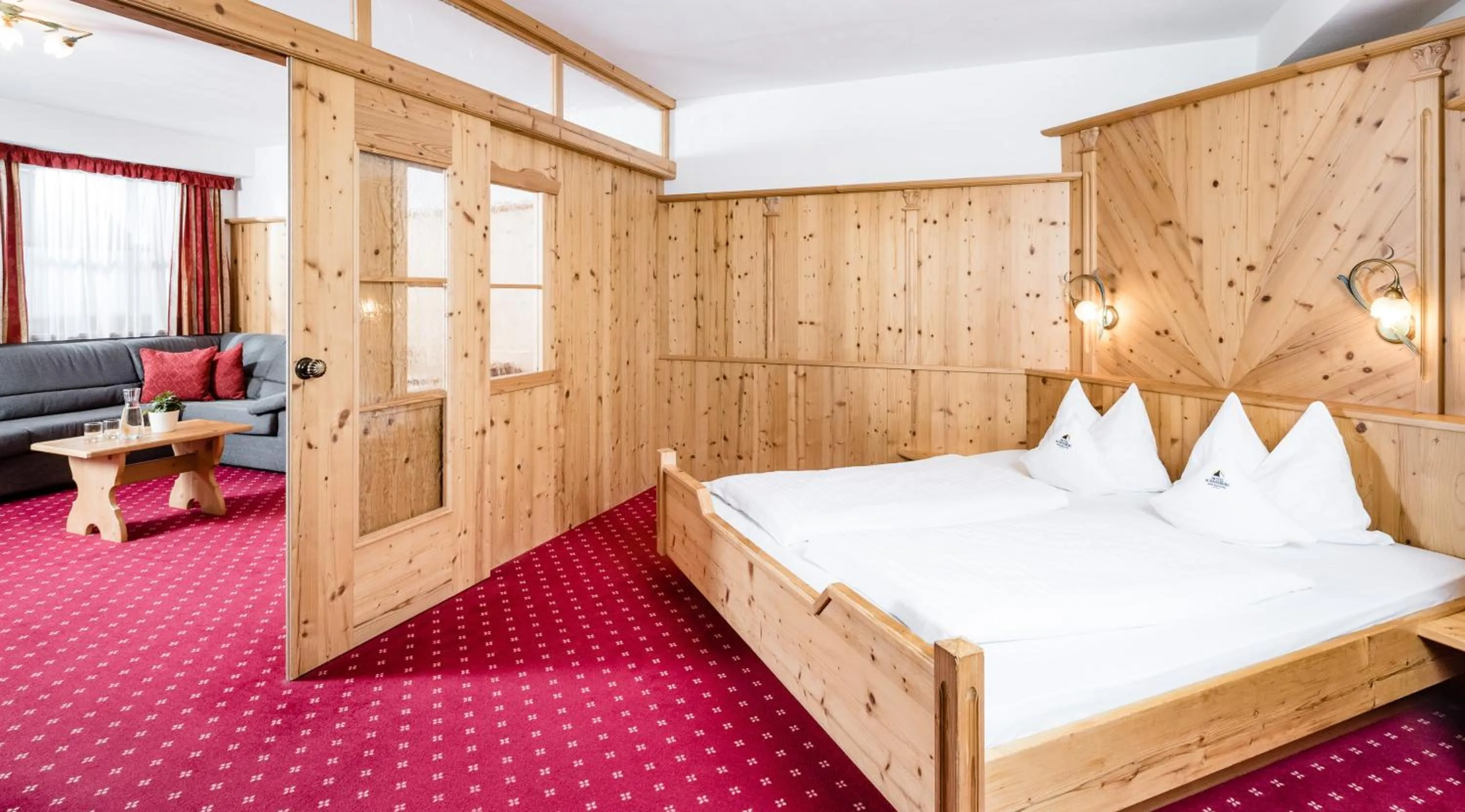 Bed in Hotel Schneeberg FAMILY SPA RESORT