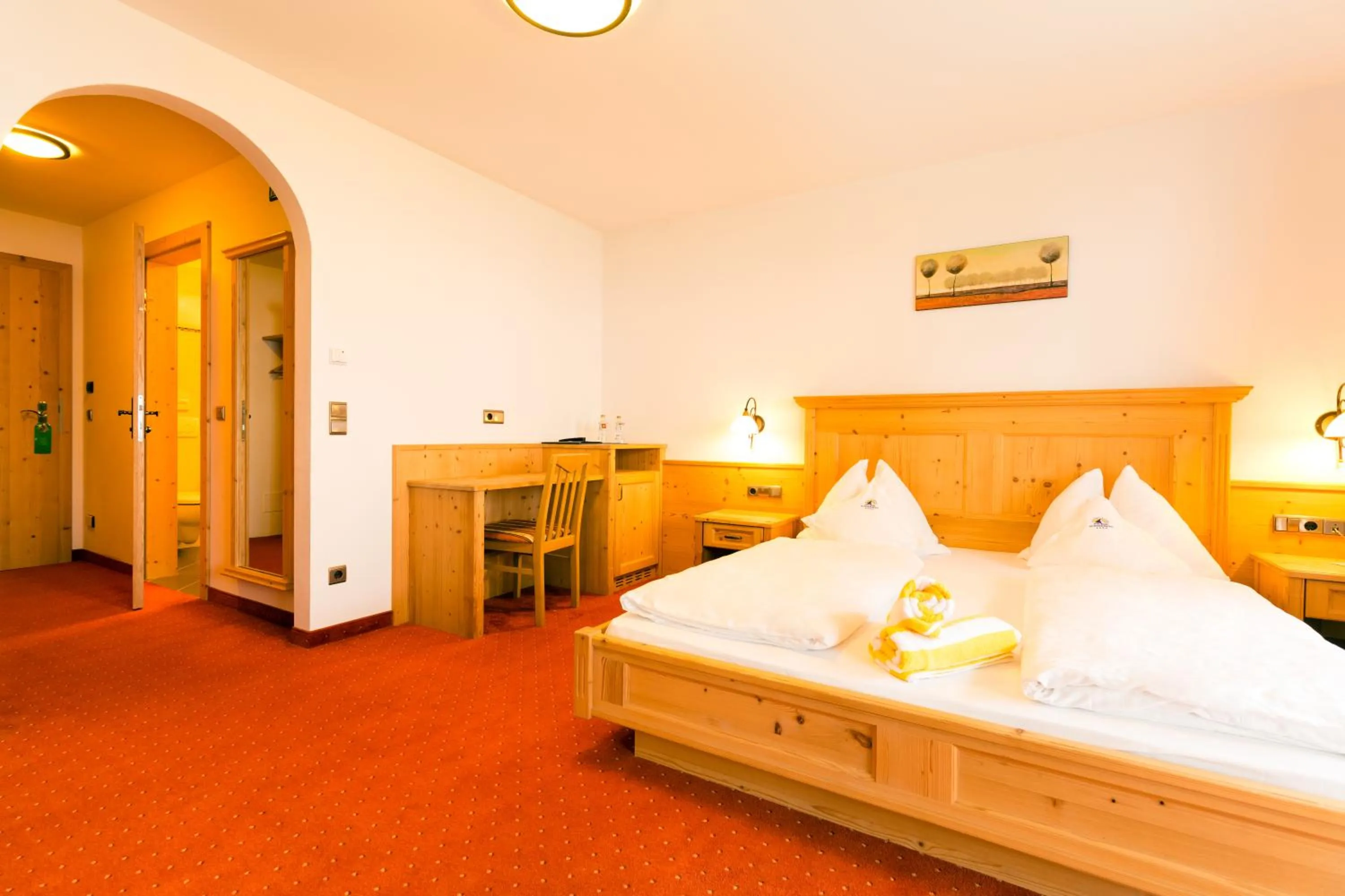 Bed in Hotel Schneeberg FAMILY SPA RESORT