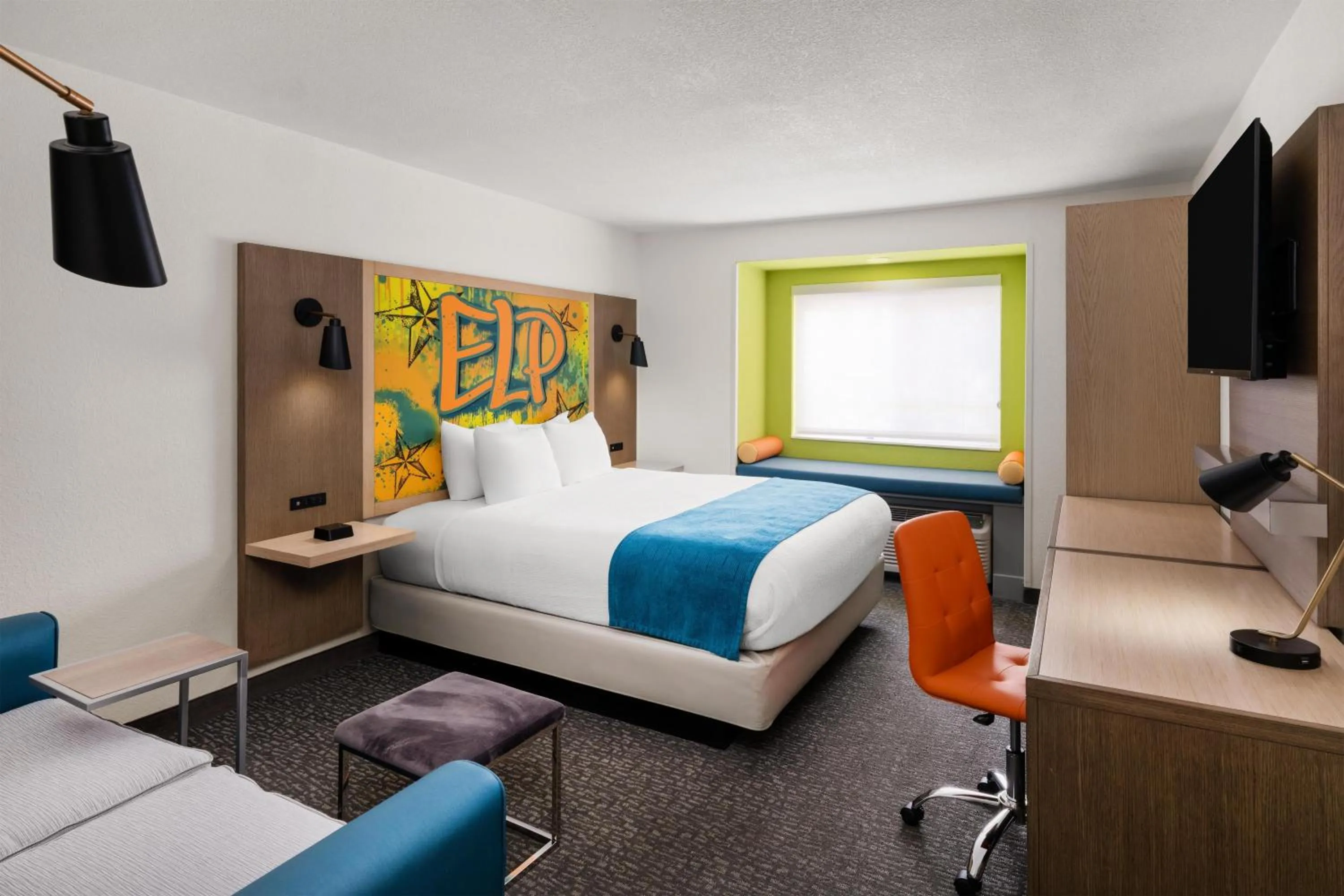 Bedroom, Bed in Best Western El Paso Airport Entrada Hotel