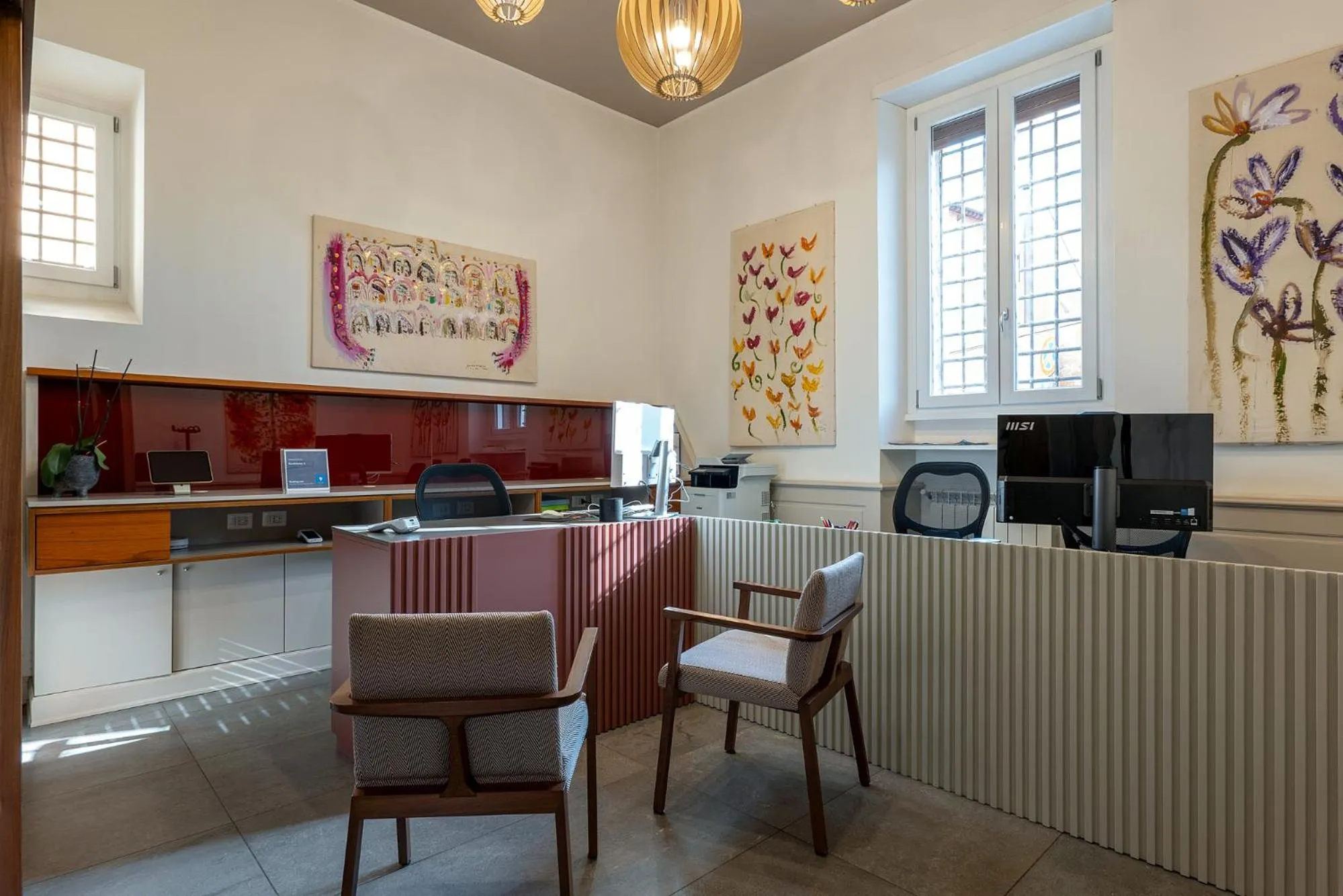 Lobby or reception in Gonfalone 6