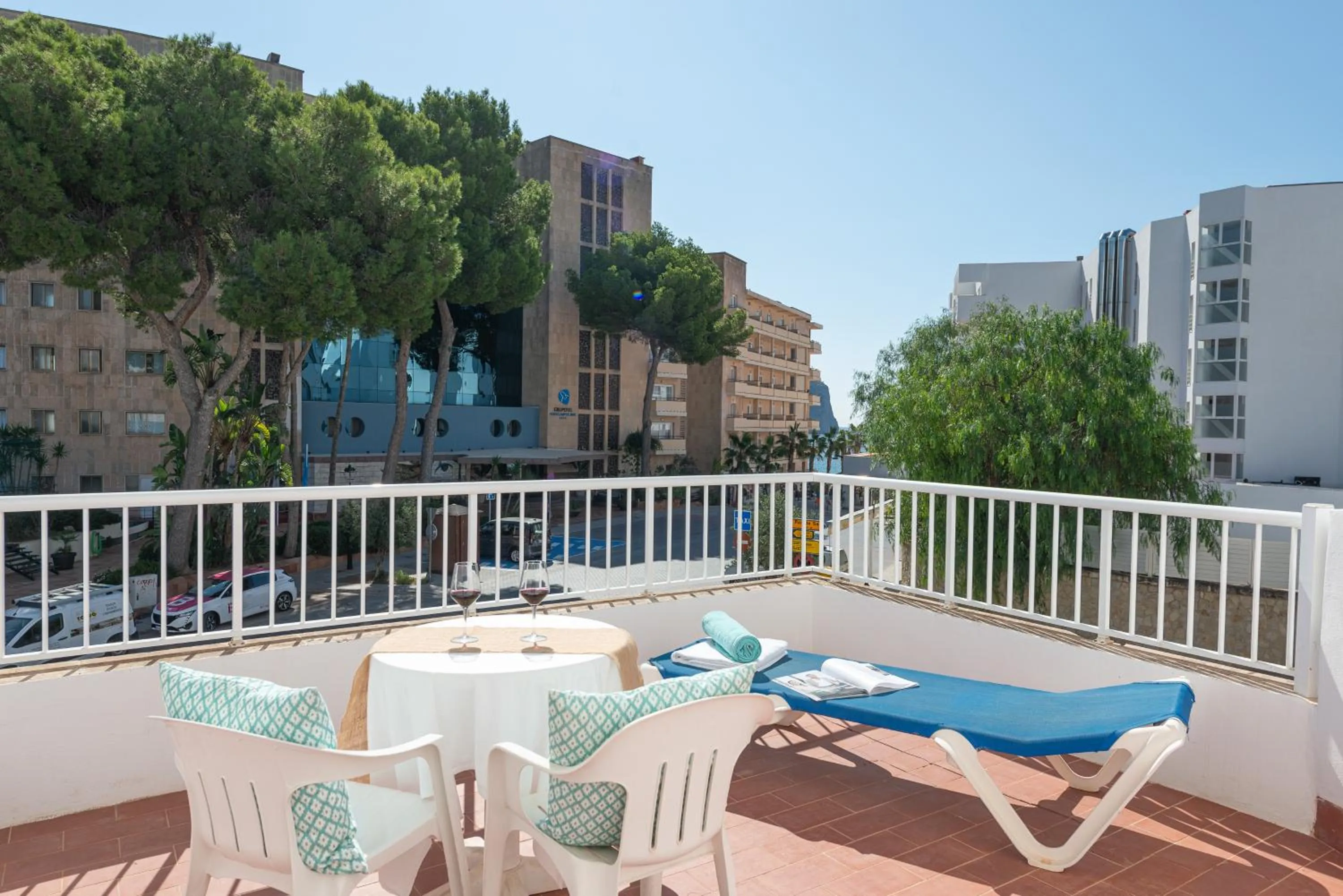 Balcony/Terrace in Villa Real Club Apartments