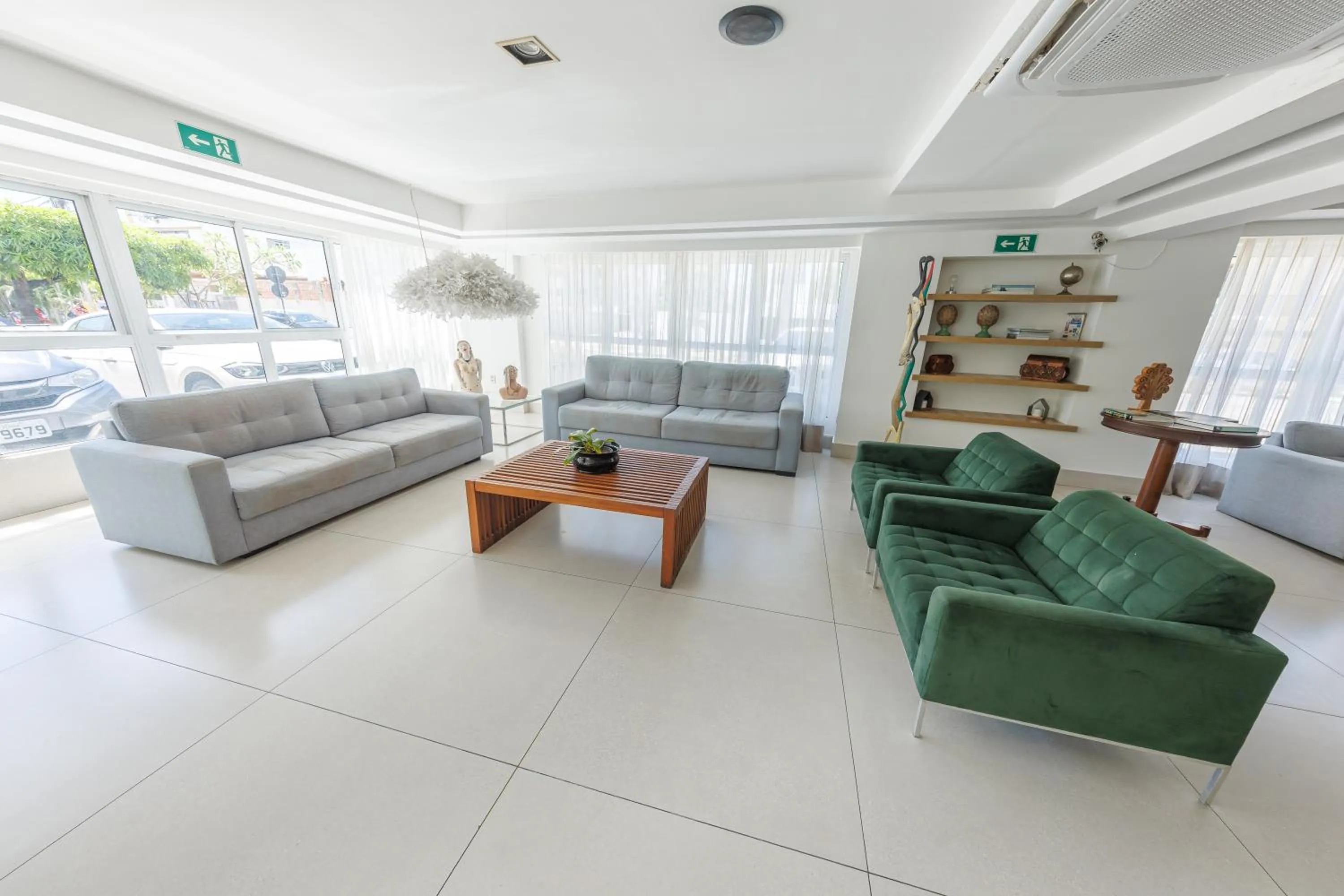 Seating area in Hotel Village Confort