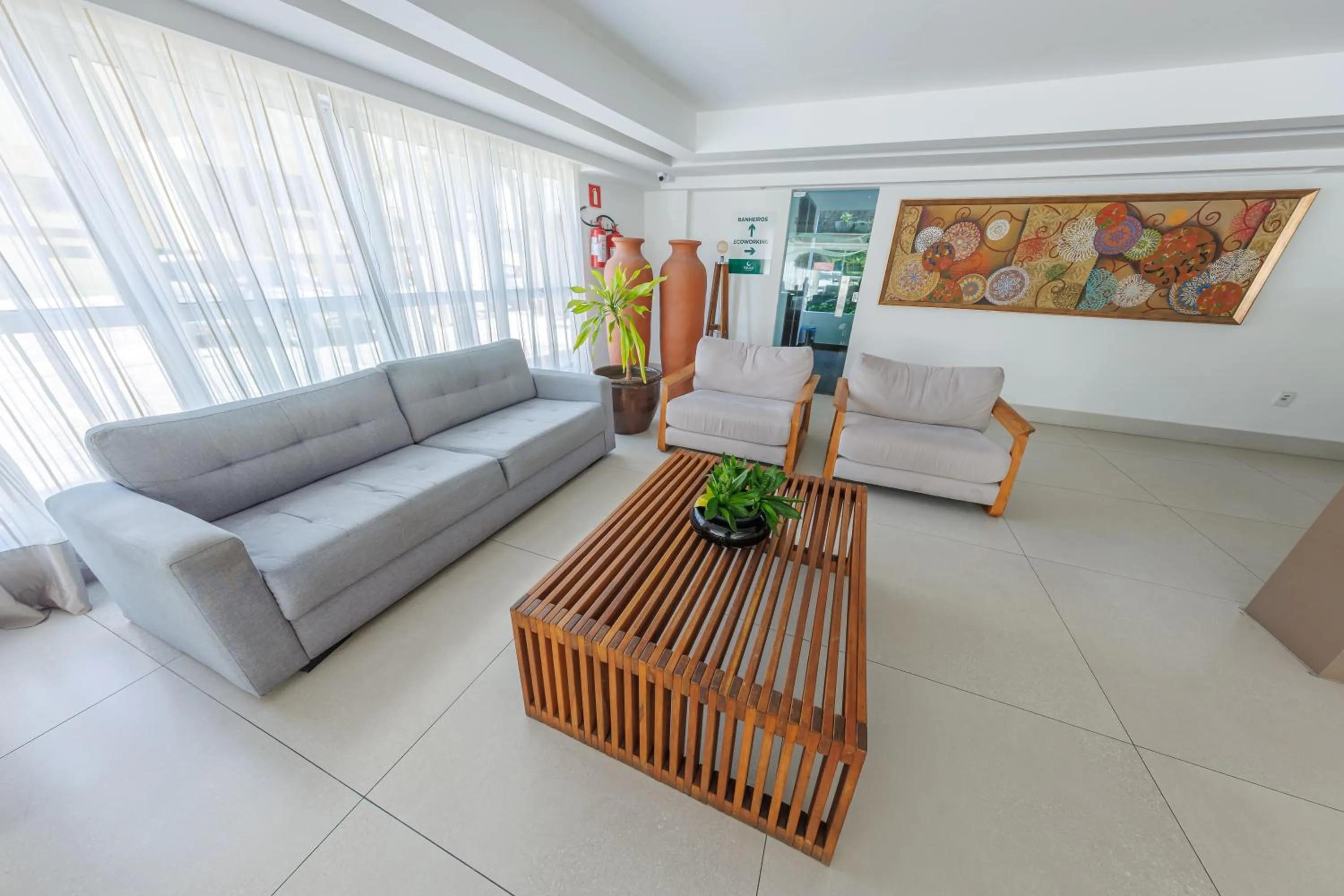 Seating area in Hotel Village Confort