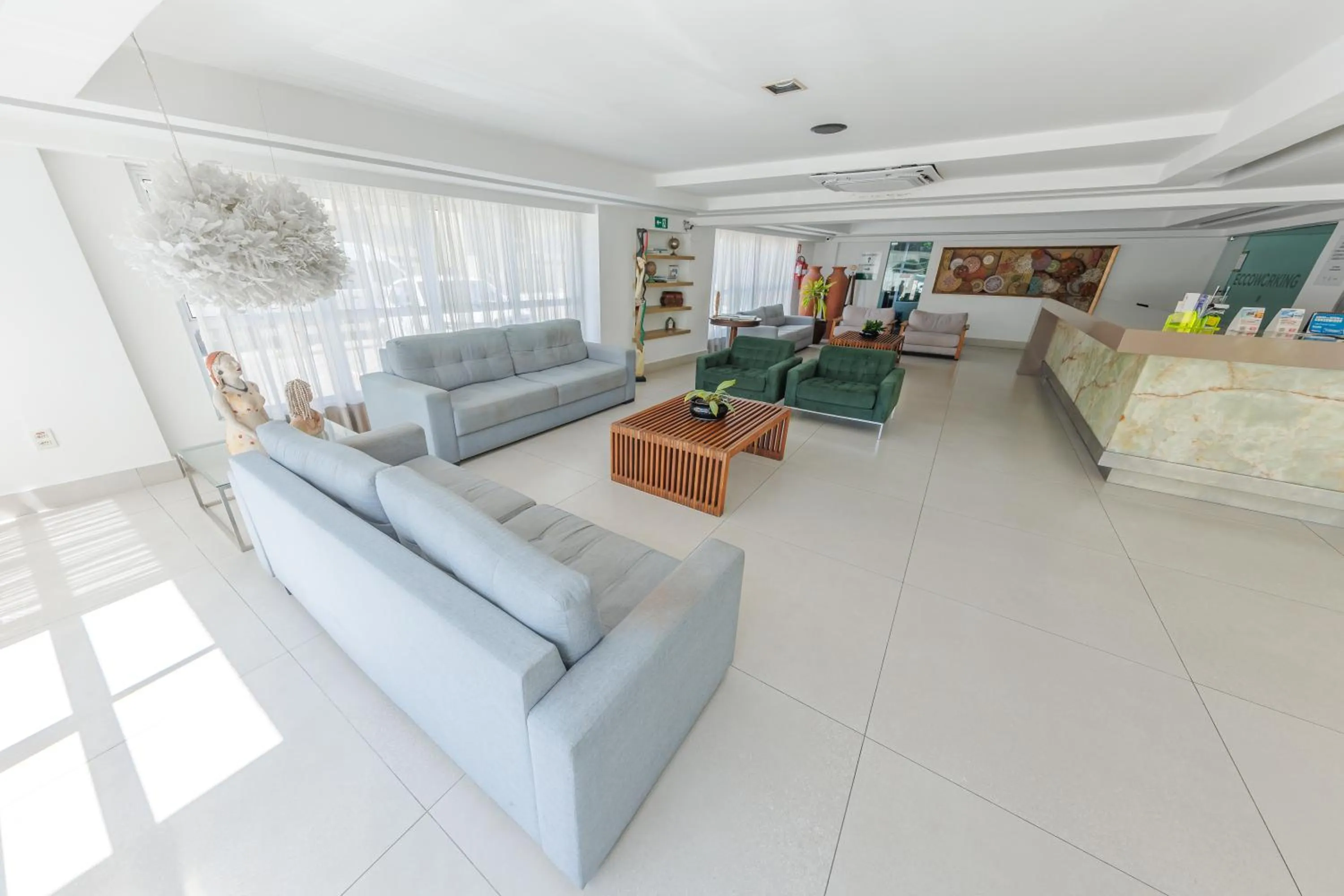 Seating area in Hotel Village Confort