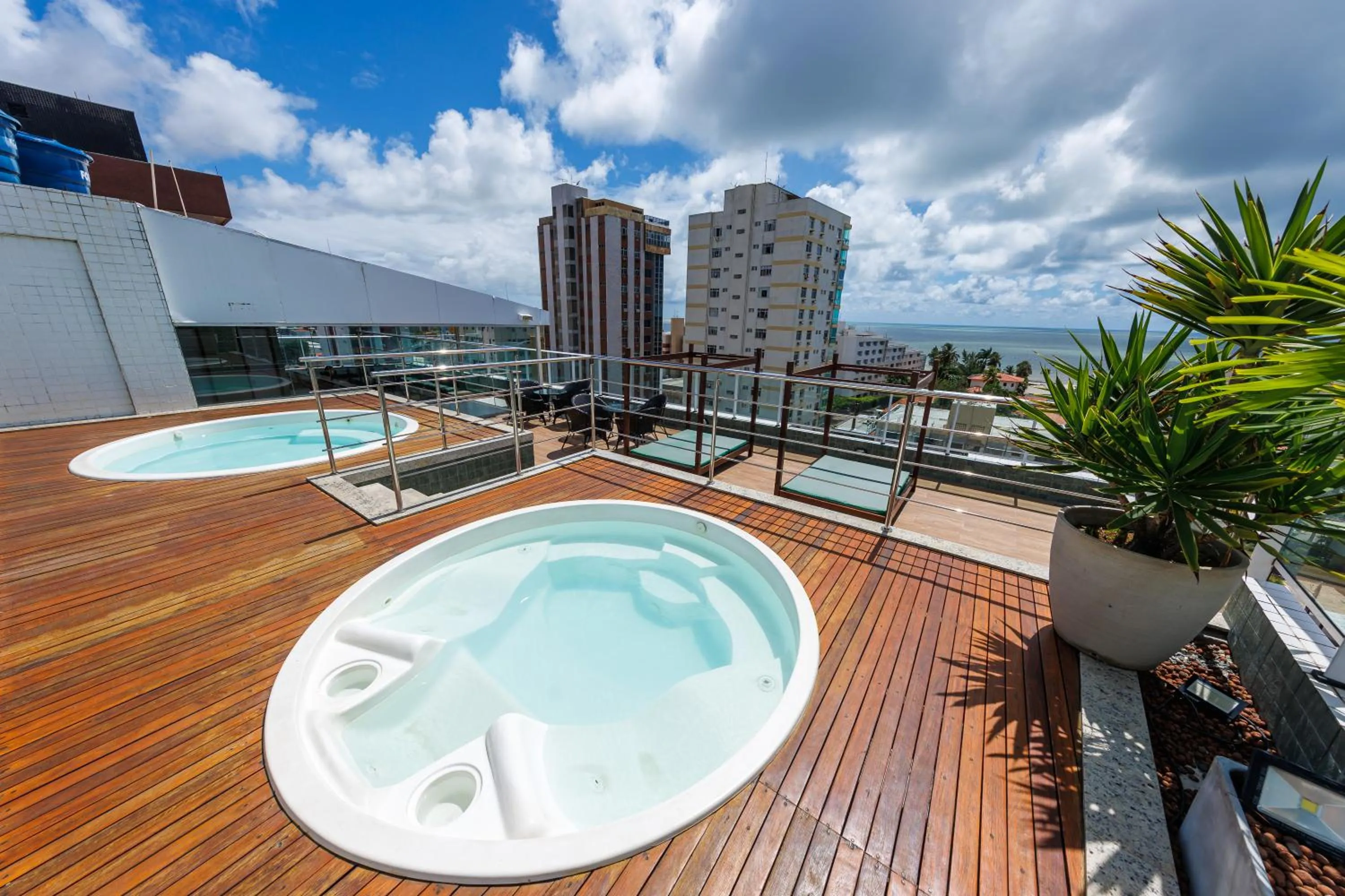 Hot Tub in Hotel Village Confort