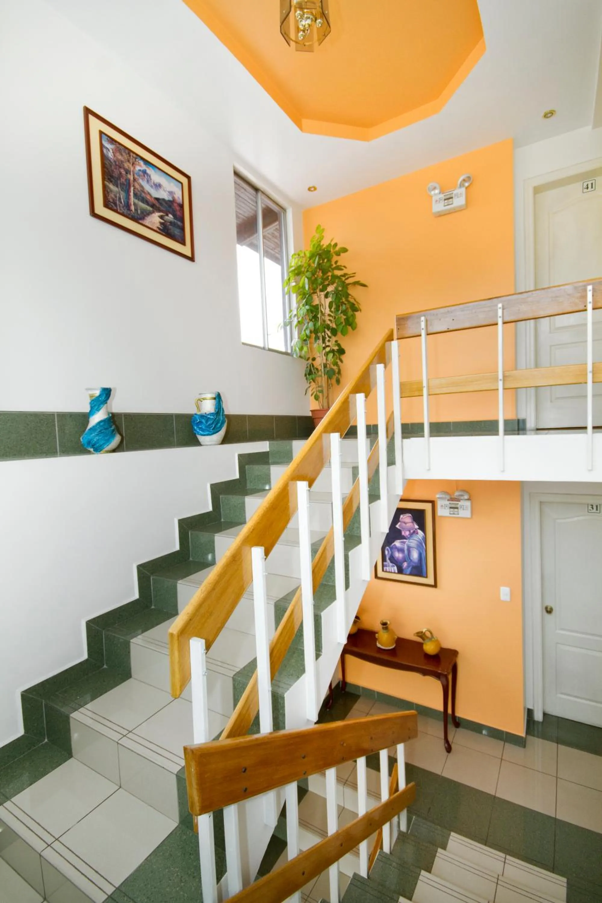 Decorative detail in Hotel Sandmelis