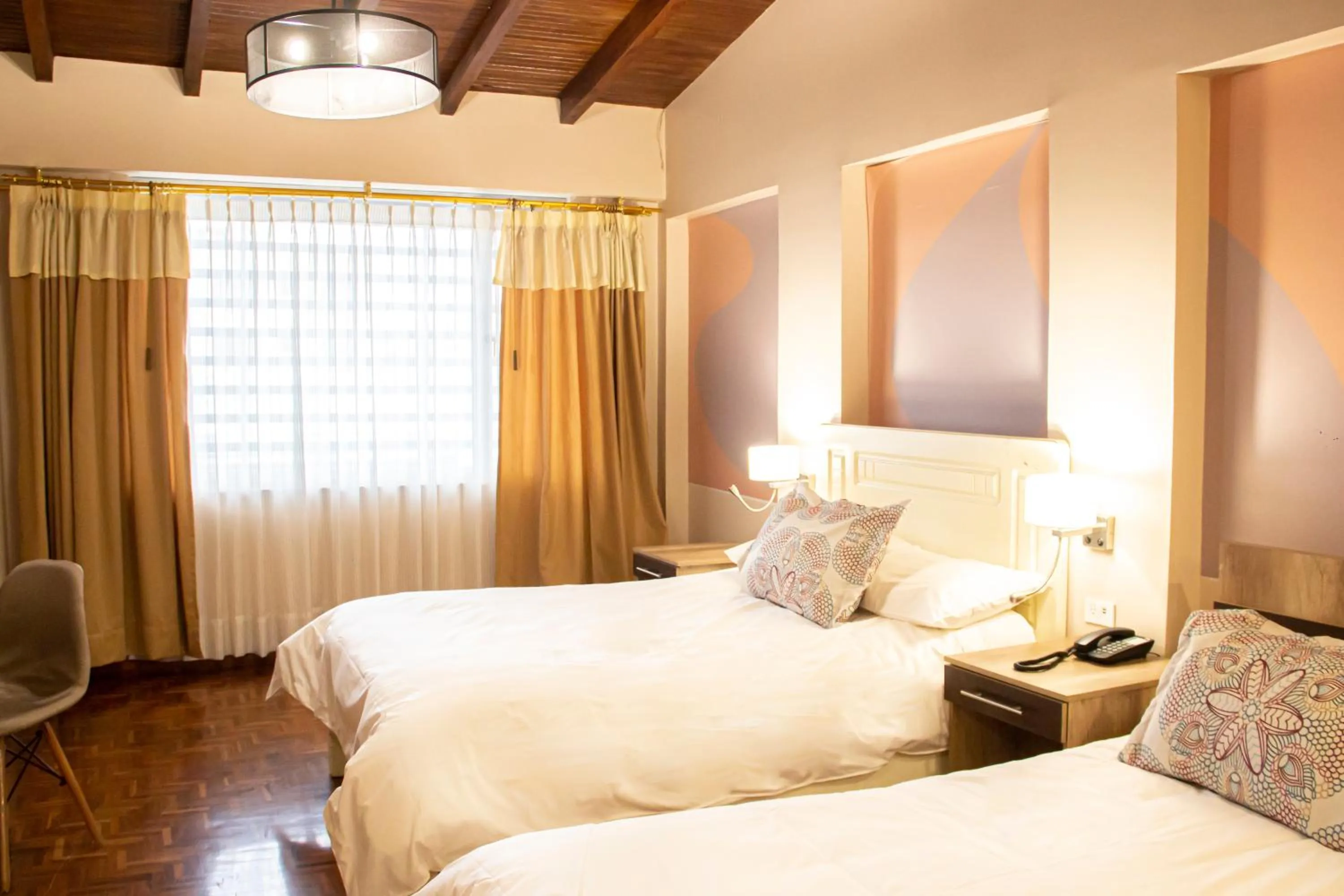 Bedroom, Bed in Hotel Sandmelis