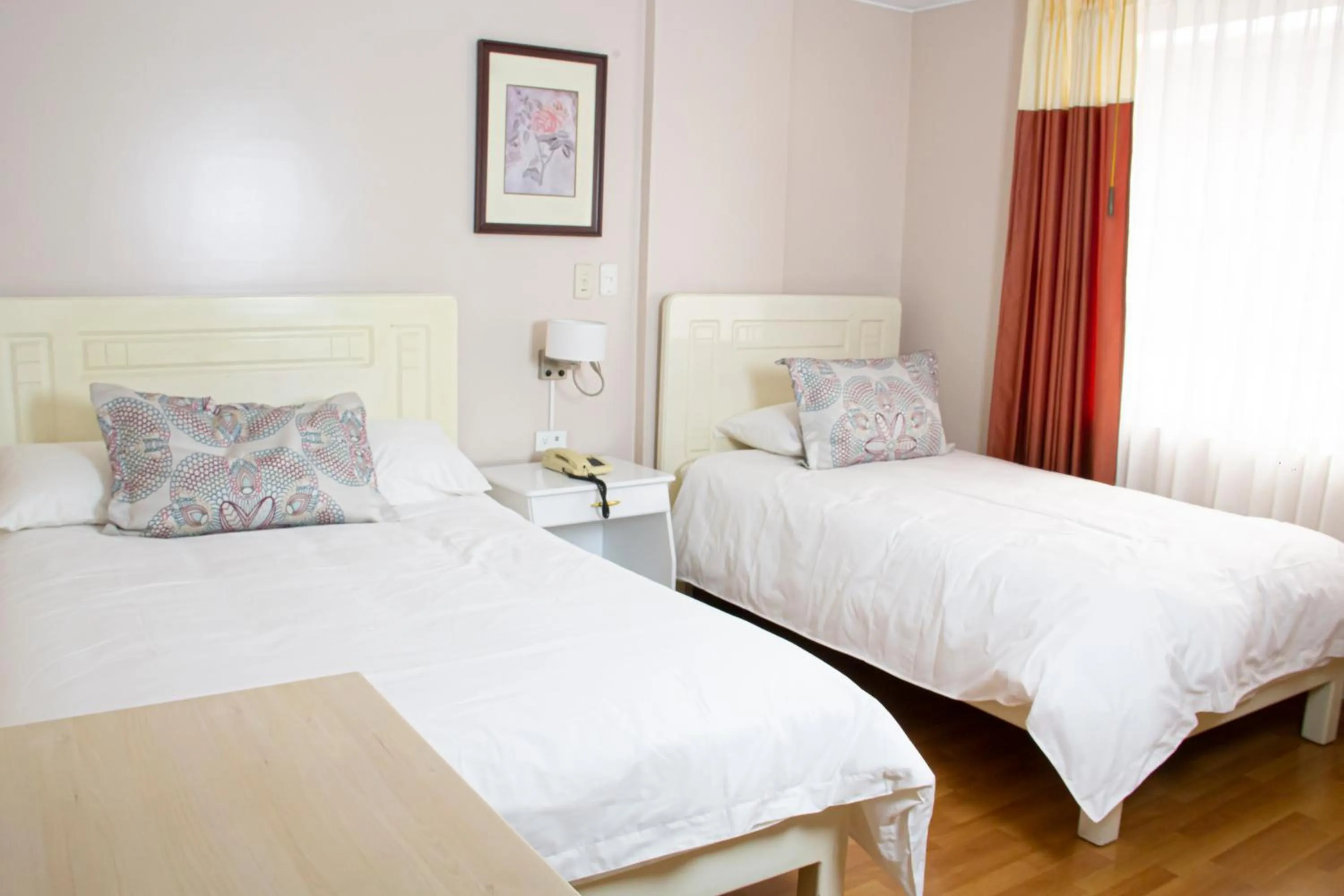 Bedroom, Bed in Hotel Sandmelis