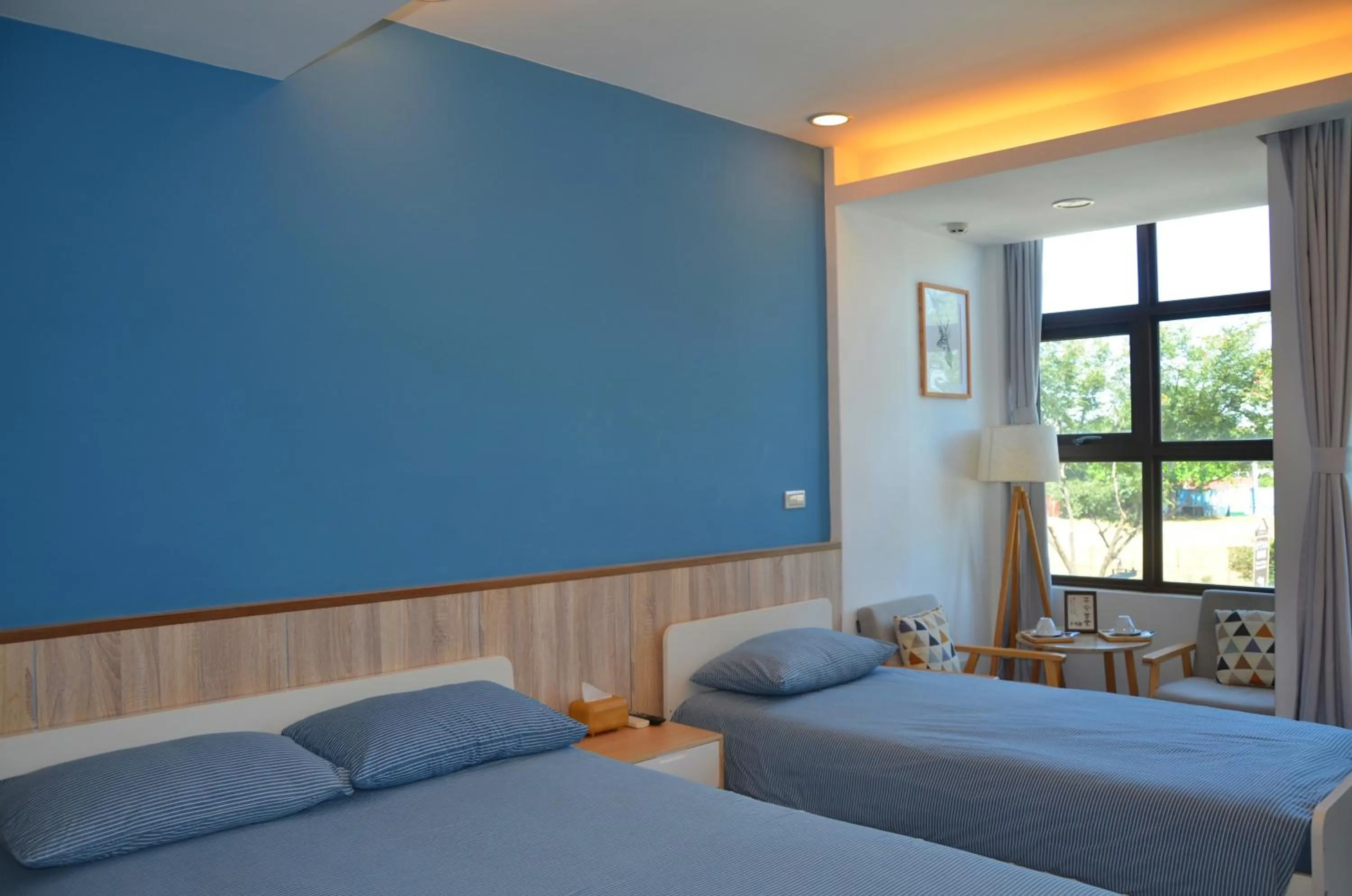 Bed in Blowing in the wind Homestay