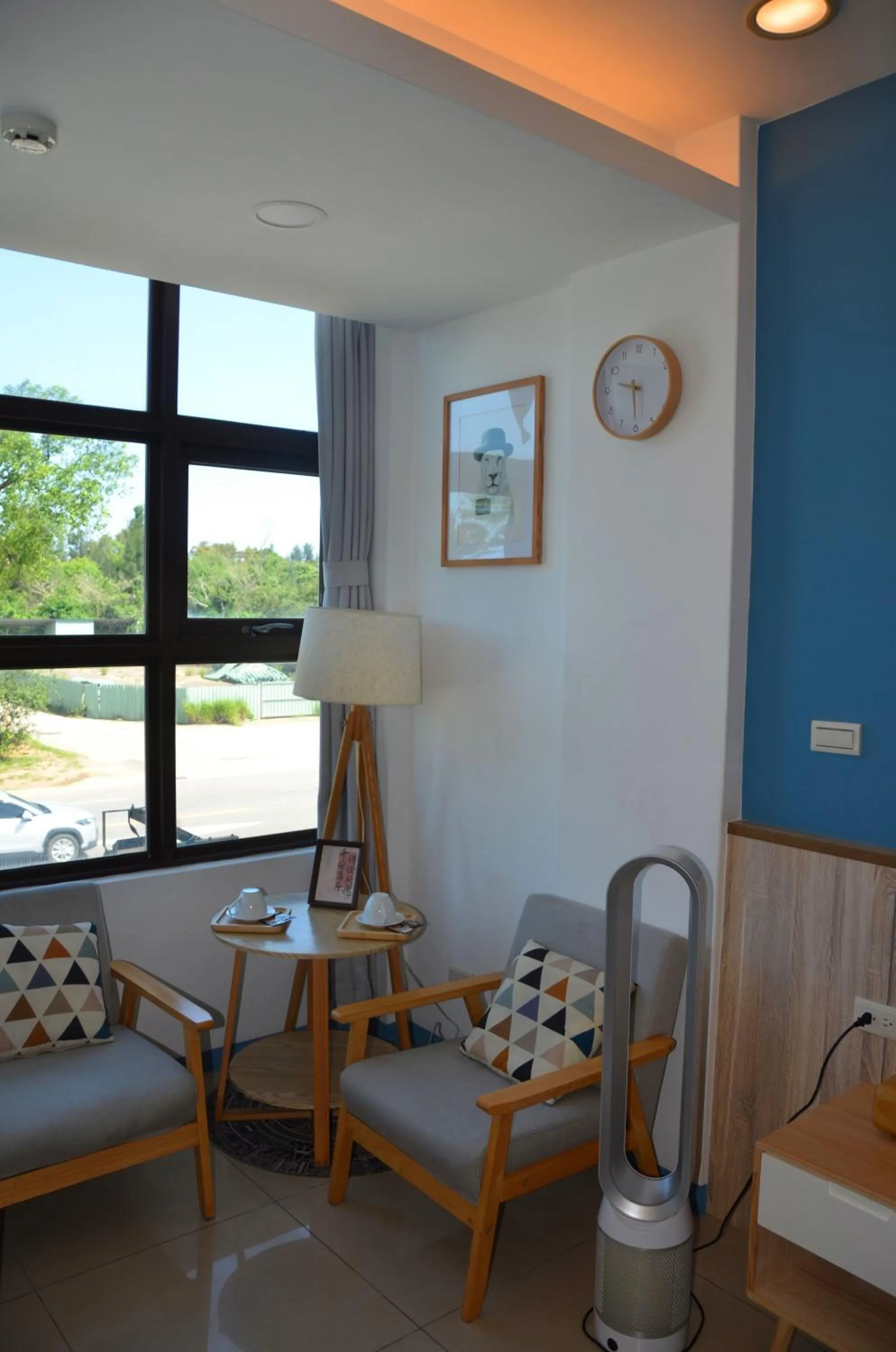 Seating area in Blowing in the wind Homestay