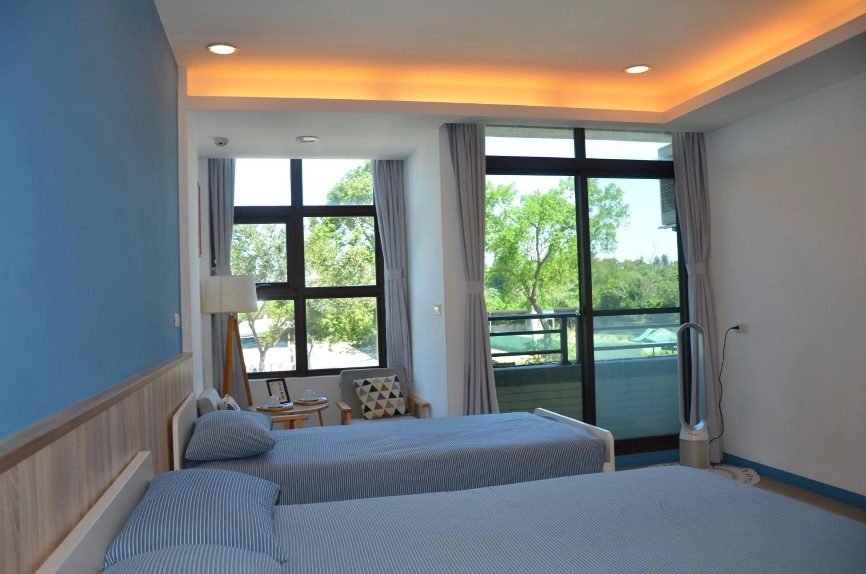 Bed in Blowing in the wind Homestay