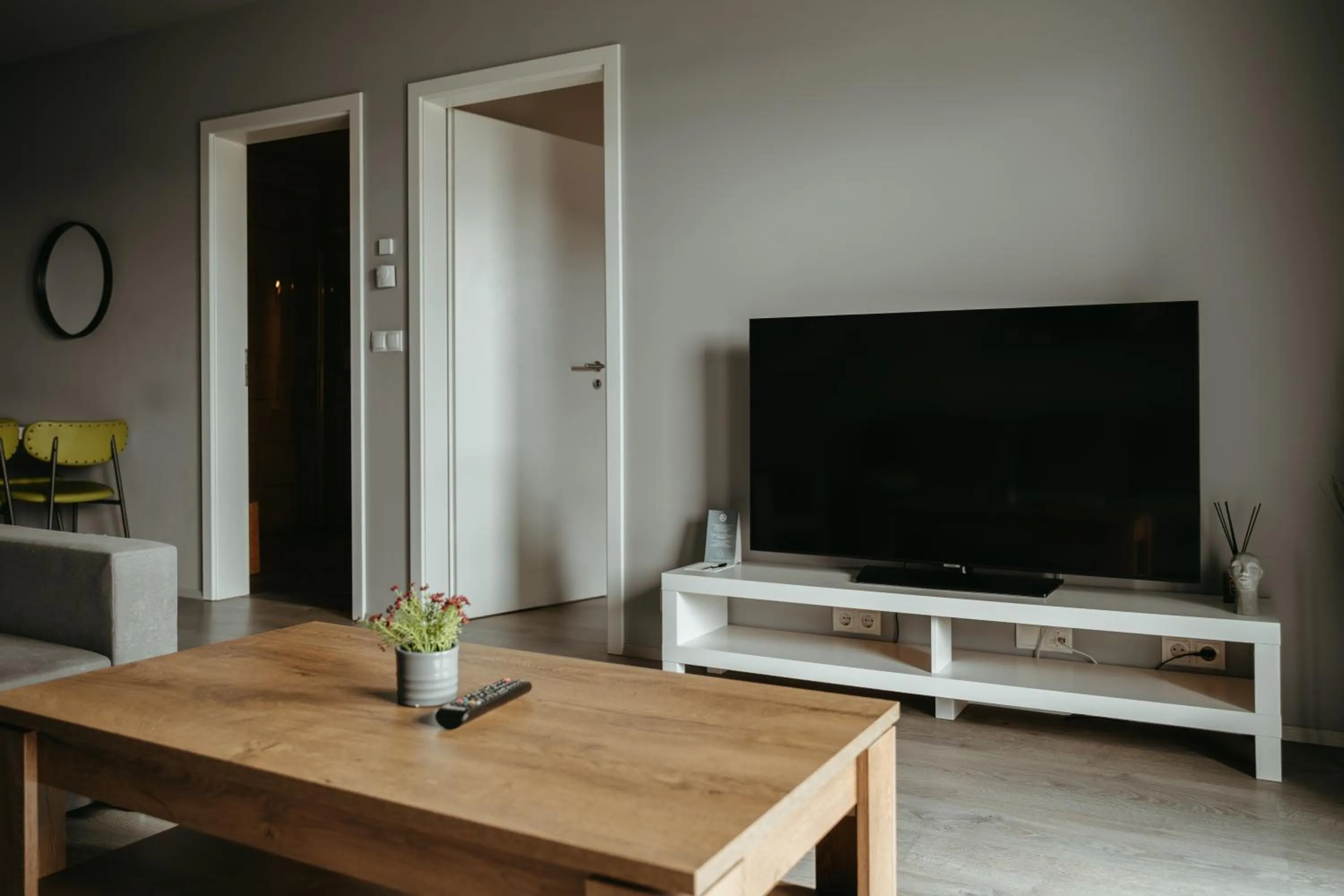 Living room in Vík Apartments