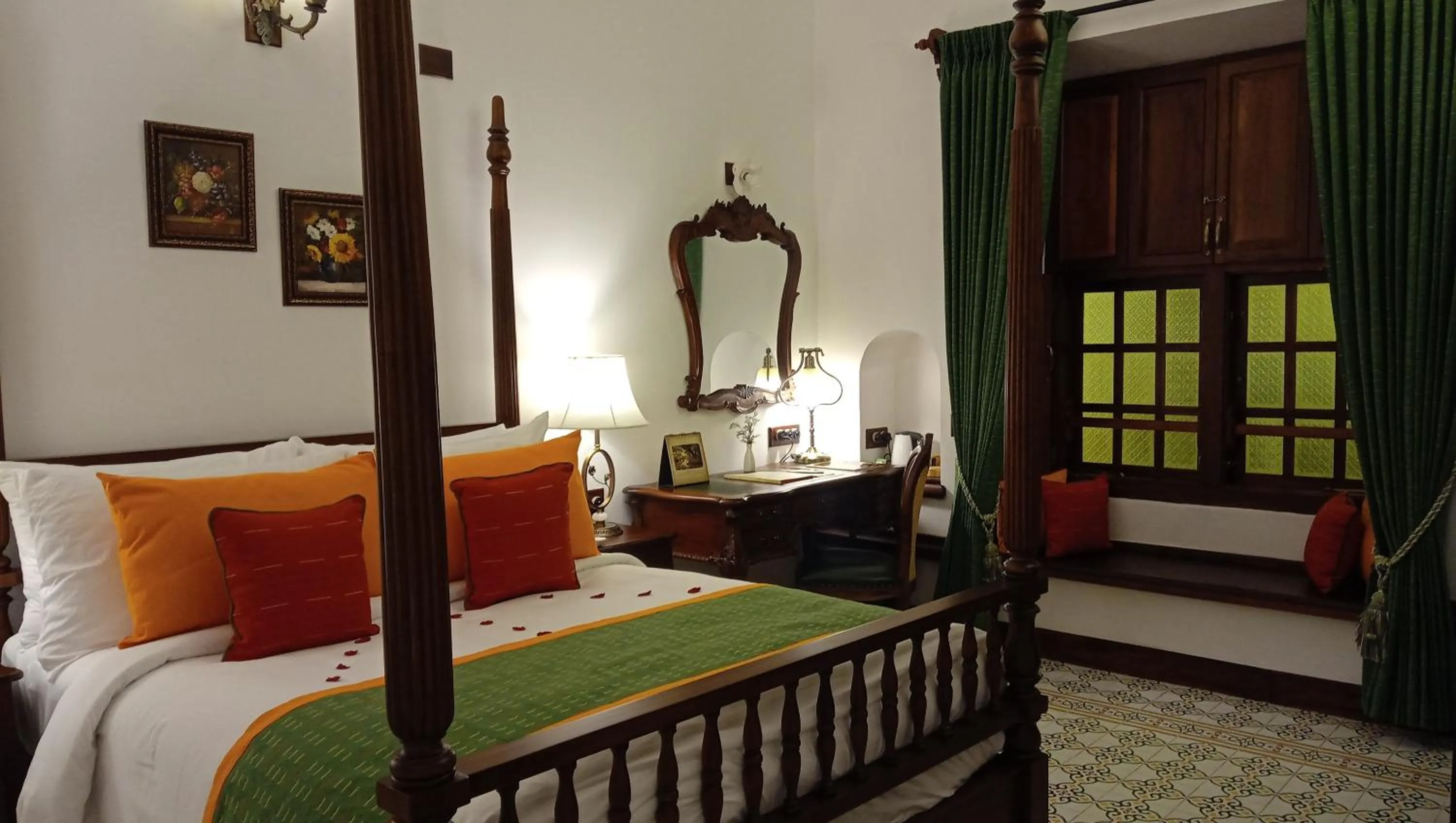 Bedroom, Bed in Forte Kochi