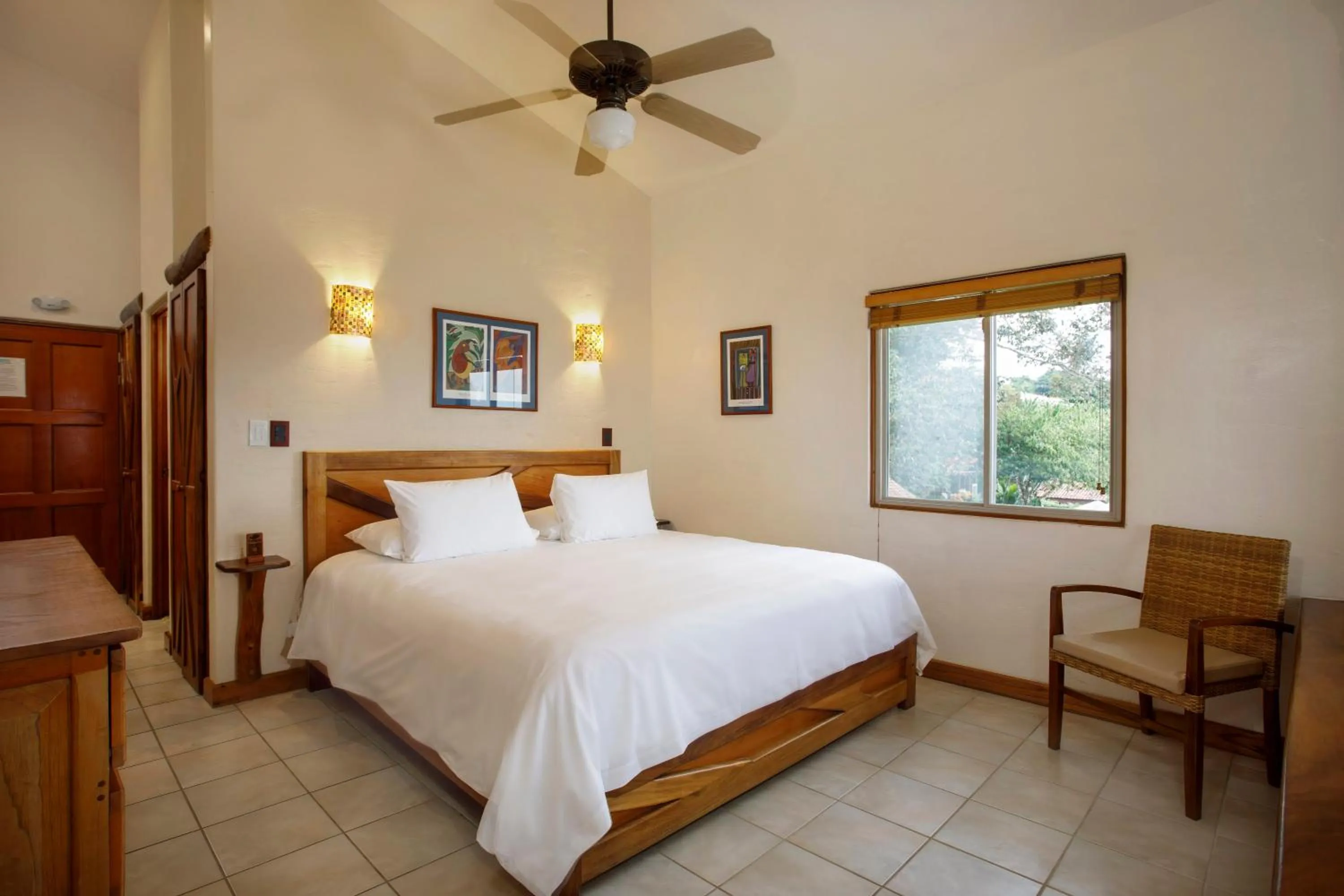 Bed in Si Como No Resort & Wildlife Refuge