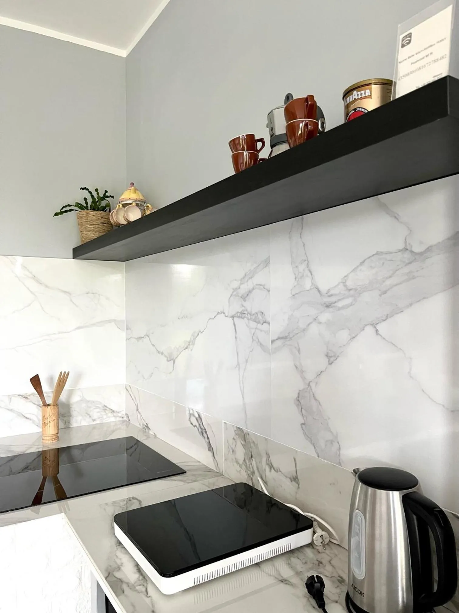 Kitchen or kitchenette in B&B Le Palme