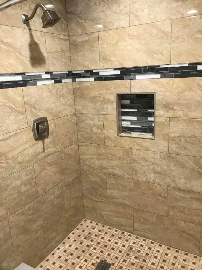 Shower in Rex Motel