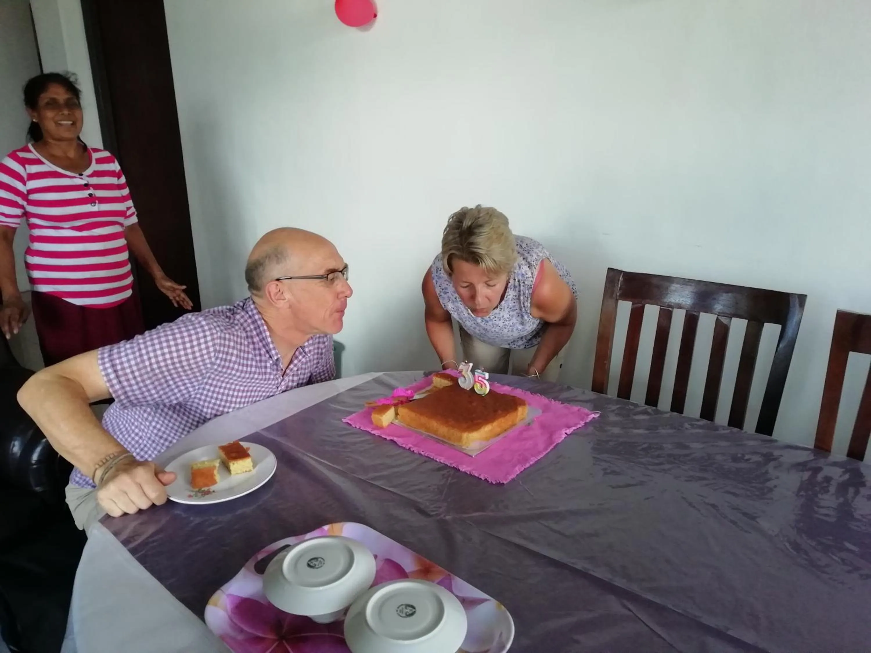 Staff in Dreamscape home stay