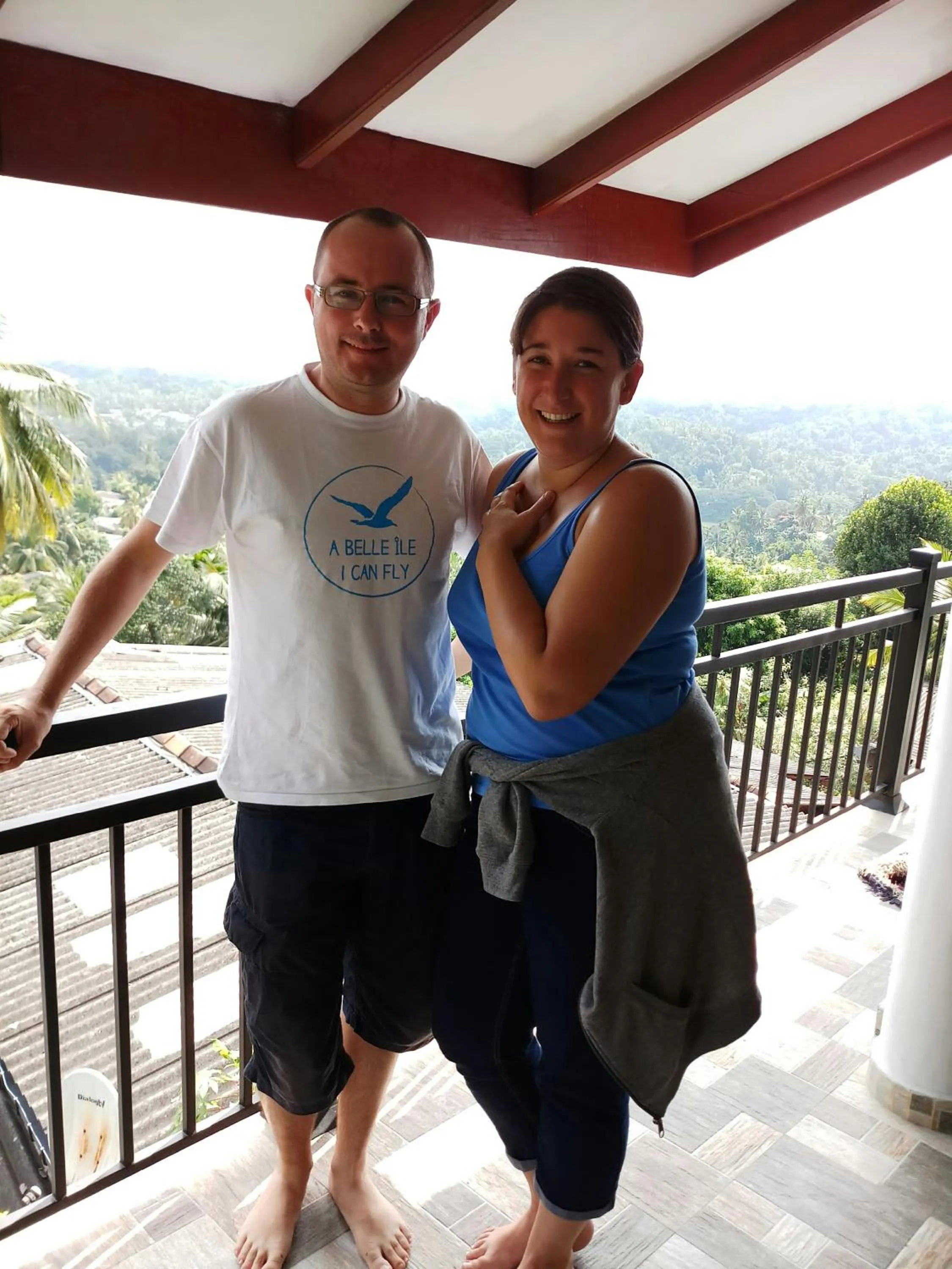 group of guests in Dreamscape home stay