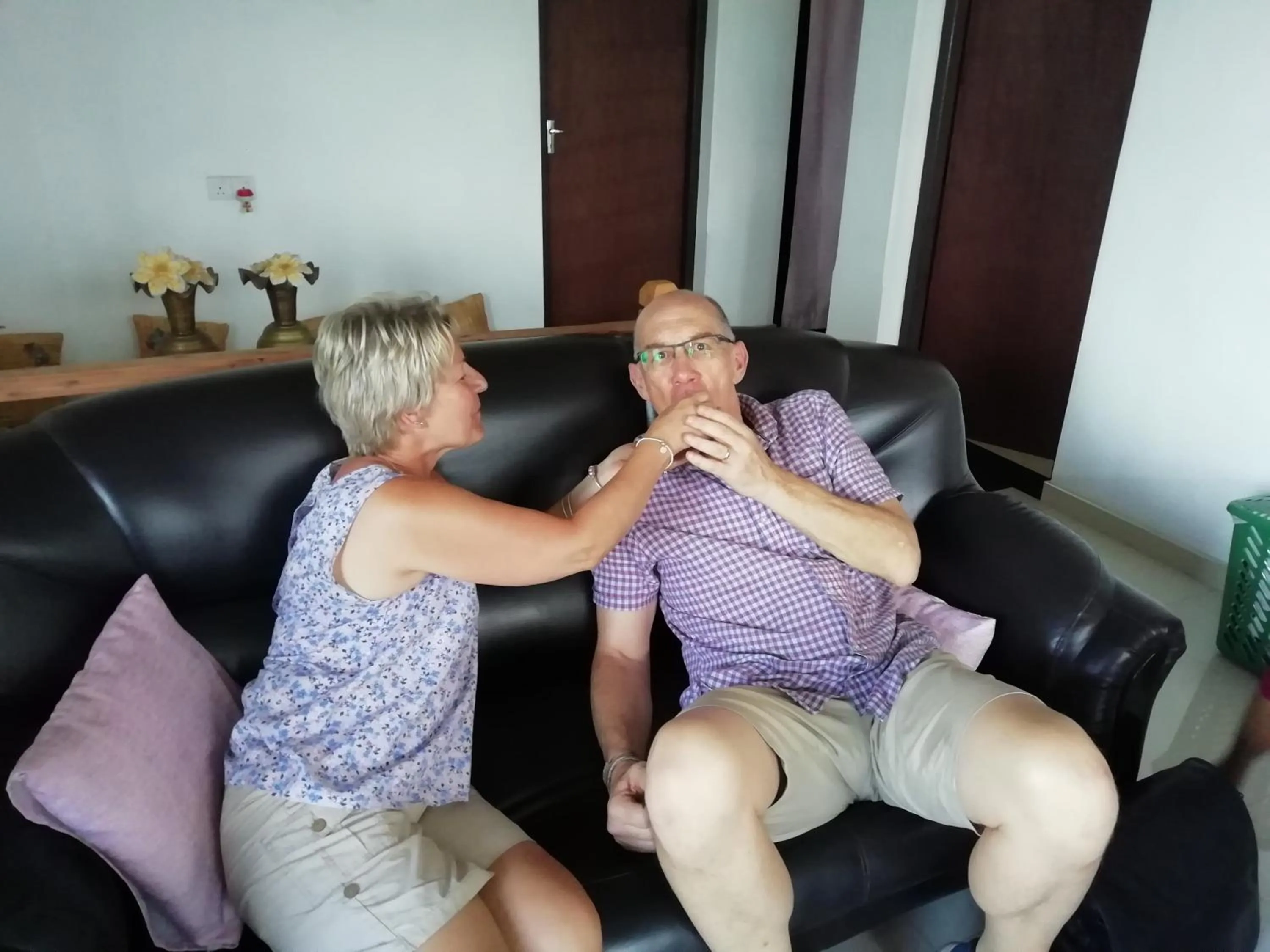 group of guests in Dreamscape home stay