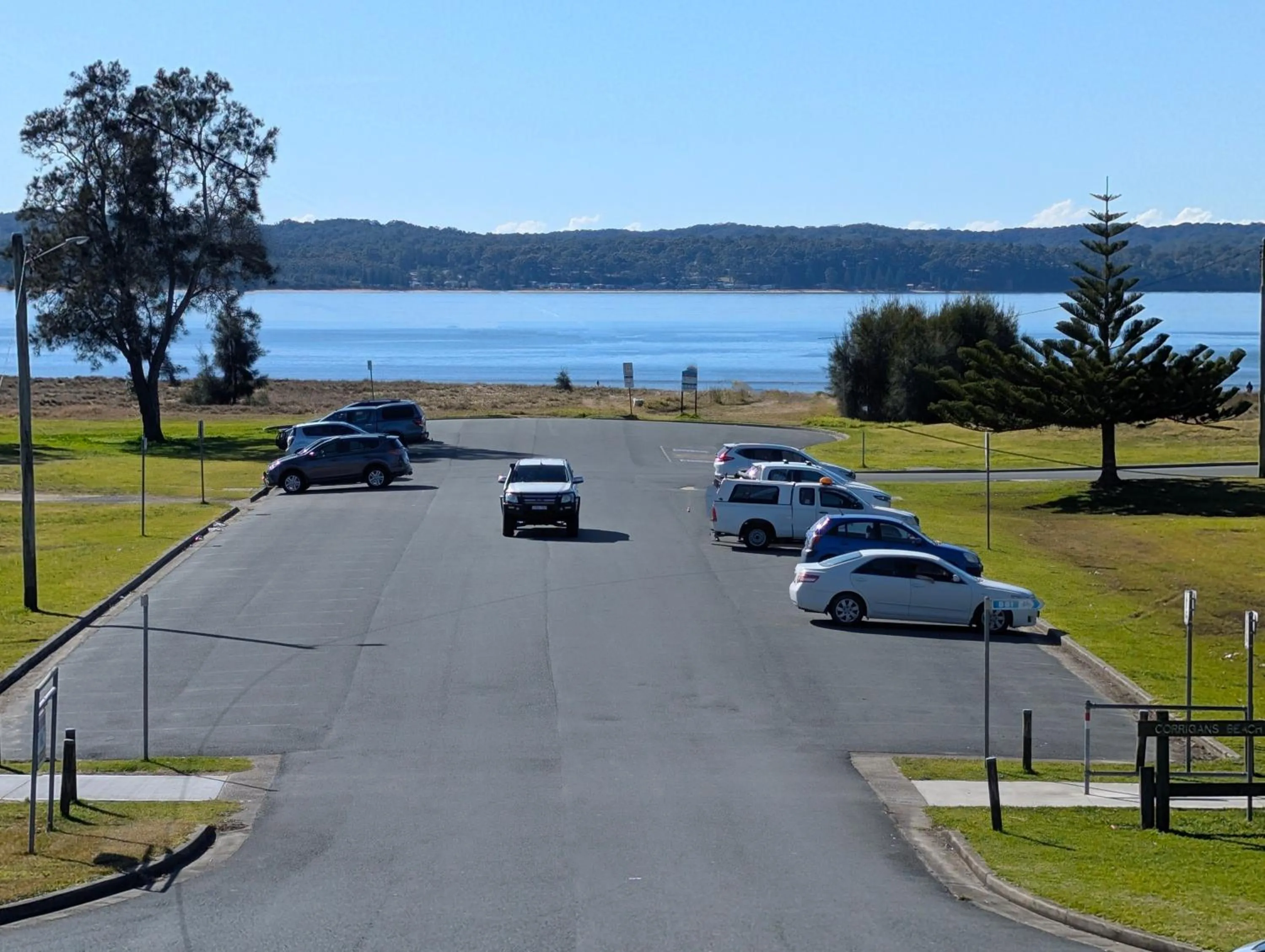 Sea view in Araluen Motor Lodge