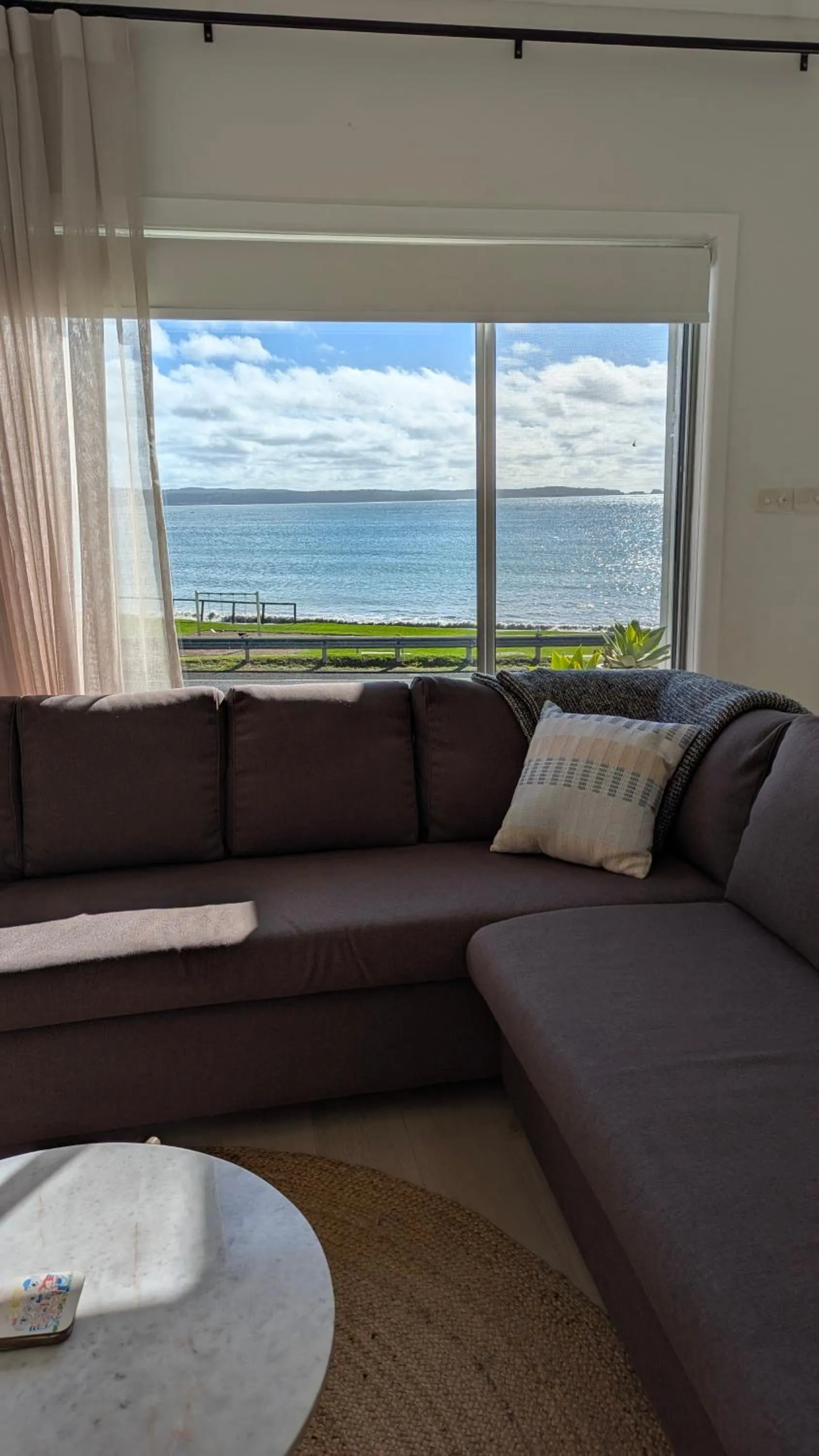 Sea view in Araluen Motor Lodge