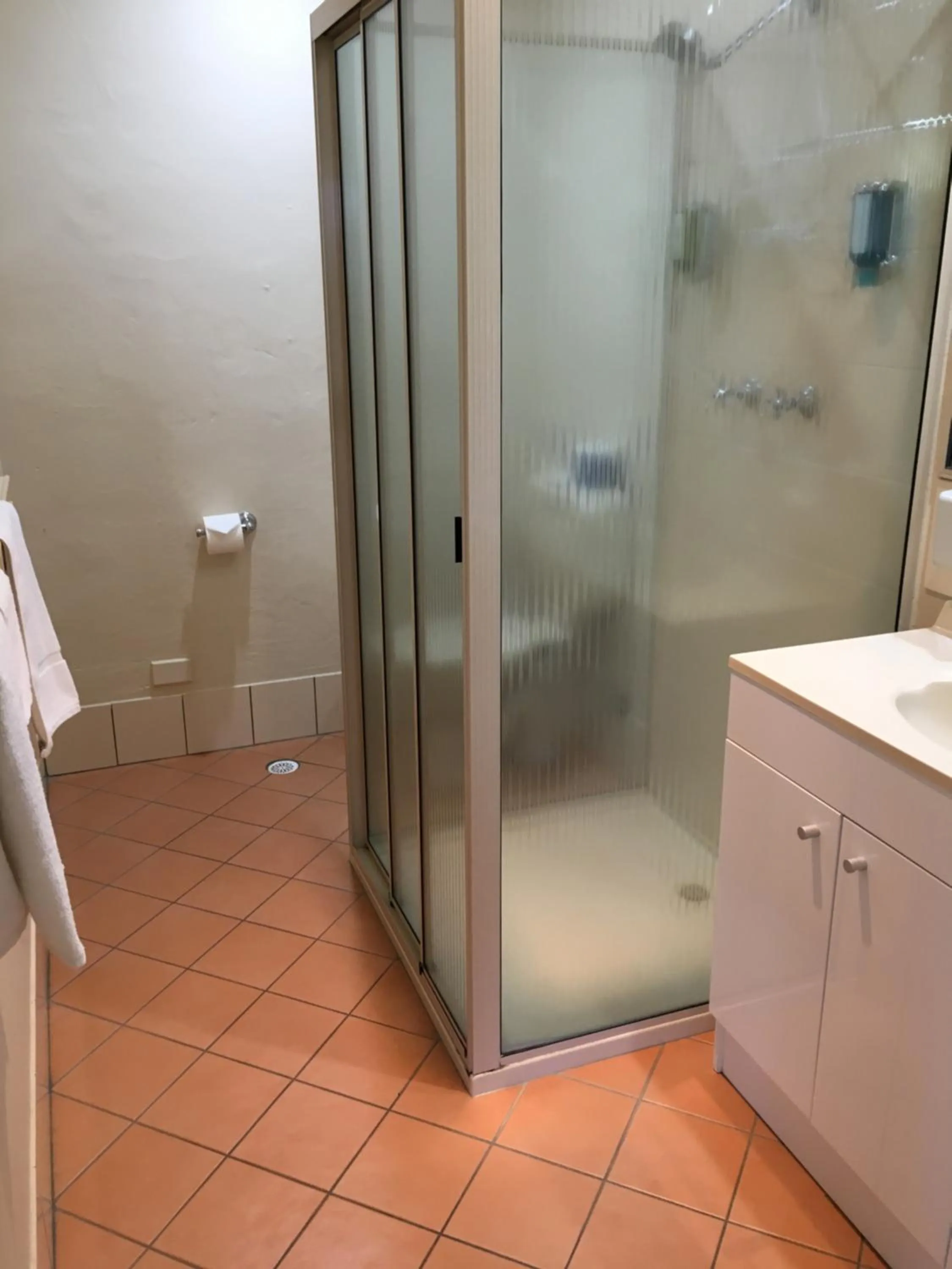 Bathroom in Araluen Motor Lodge